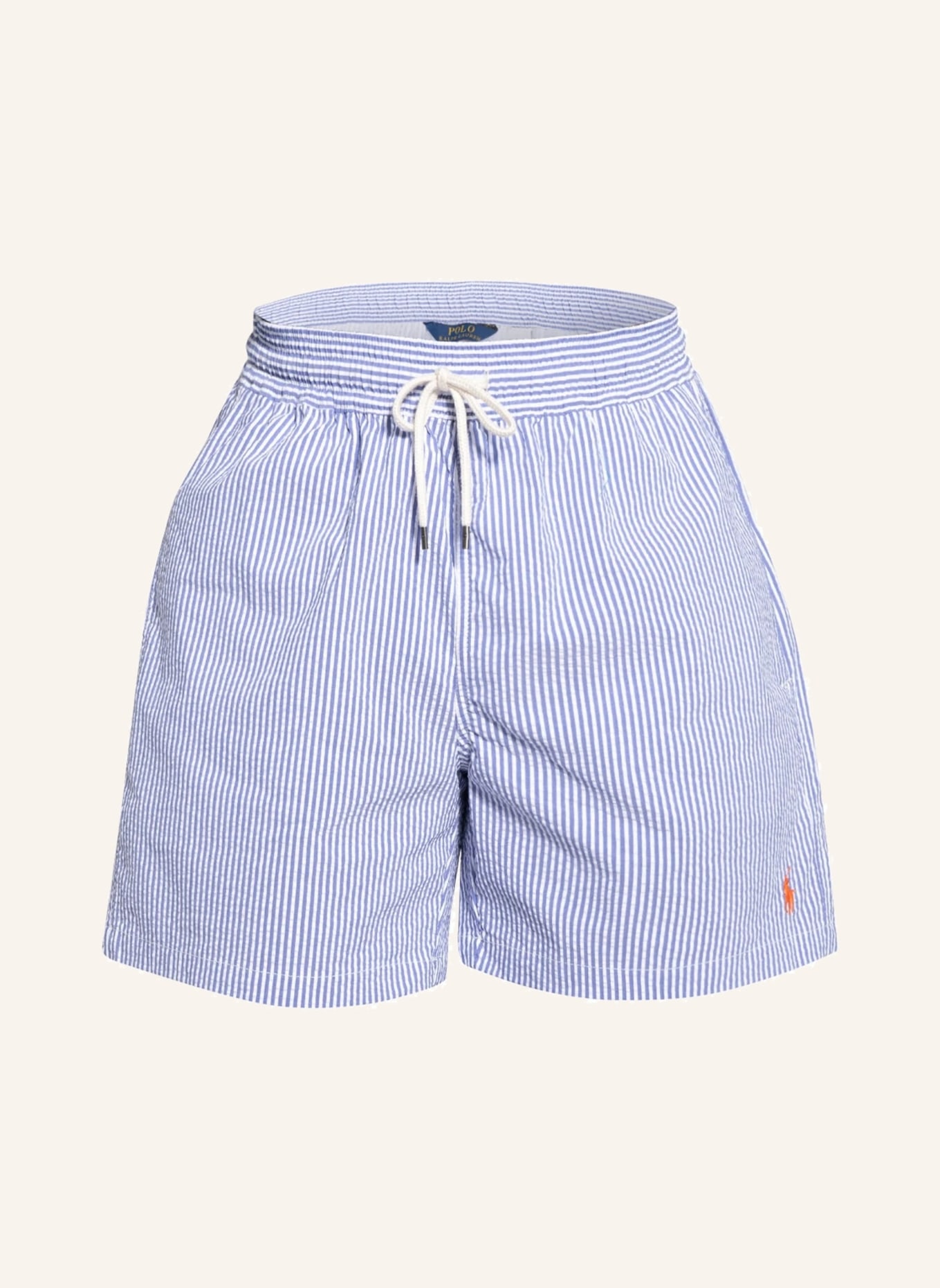 POLO RALPH LAUREN Swim shorts, Color: WHITE/ LIGHT BLUE (Image 1)