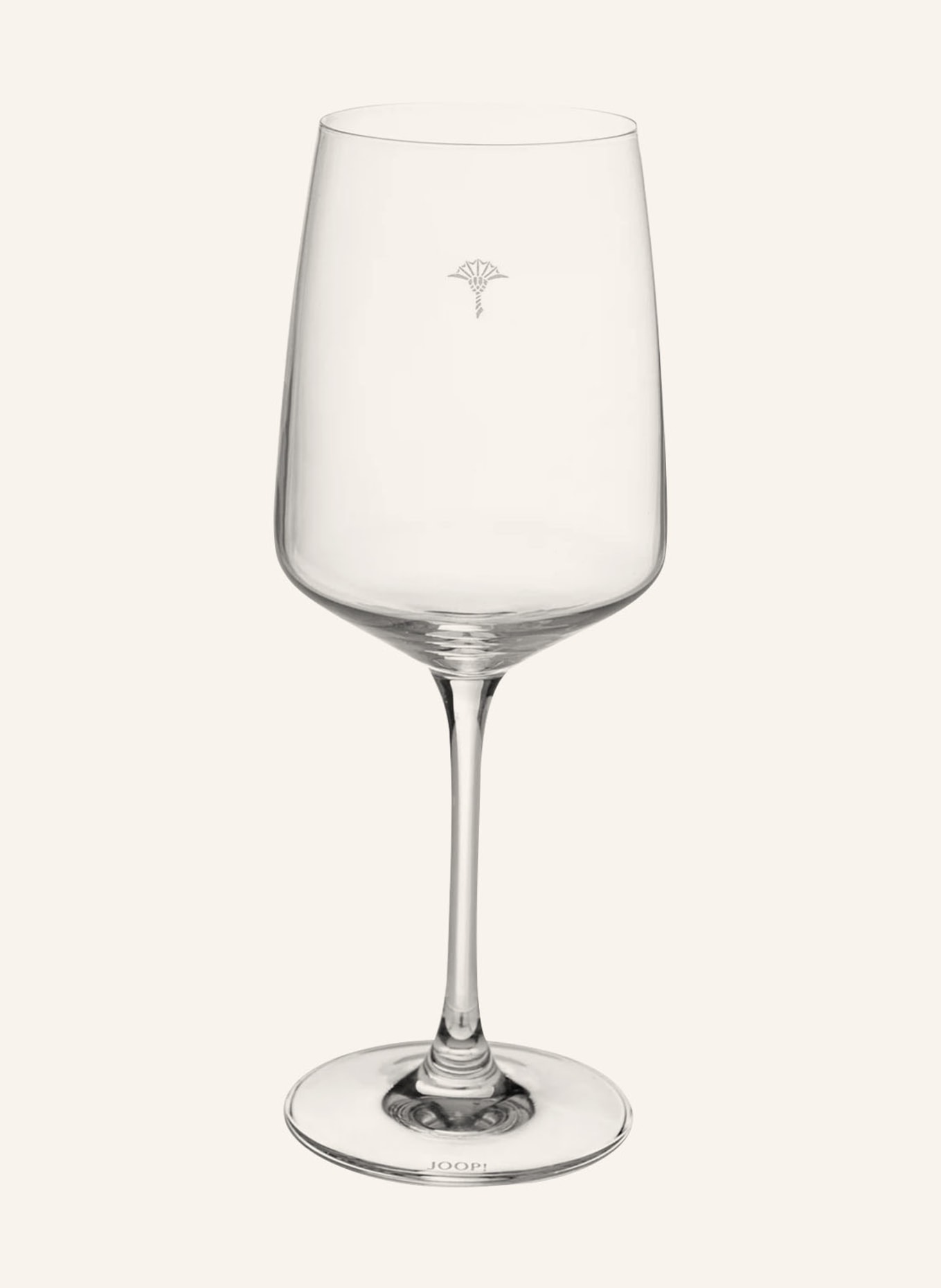 JOOP! Set of 2 wine glasses SINGLE CORNFLOWER, Color: WHITE (Image 2)