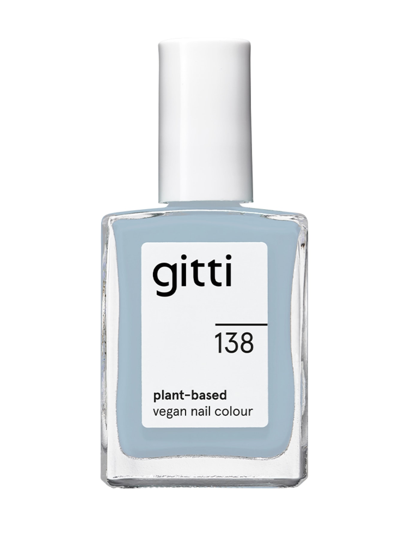 gitti PLANT-BASED VEGAN NAIL COLOUR: NO. 138 - DENIM BLUE