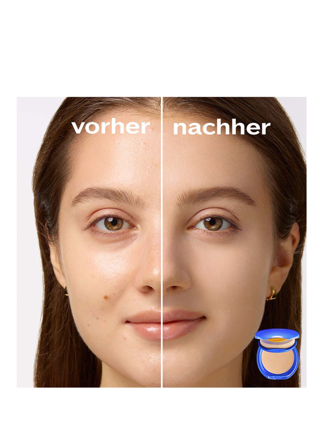 SHISEIDO UV PROTECTIVE COMPACT FOUNDATION SPF30 REFILL: DARK BEIGE