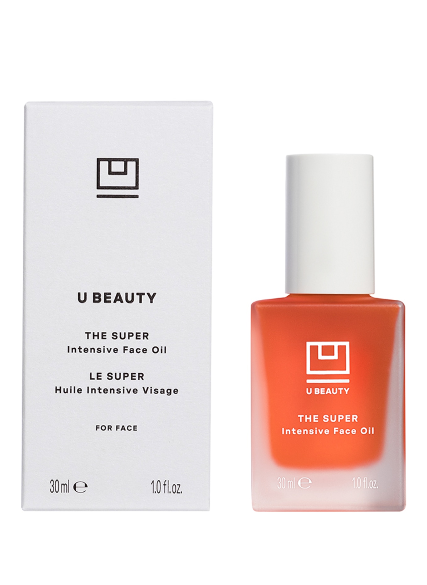 U BEAUTY L'HUILE SUPER INTENSIVE POUR LE VISAGE