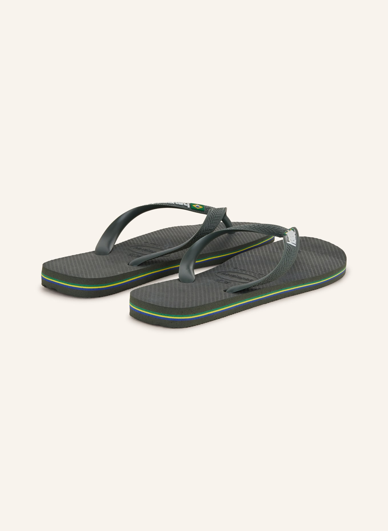 havaianas Zehentrenner BRAZIL: OLIV