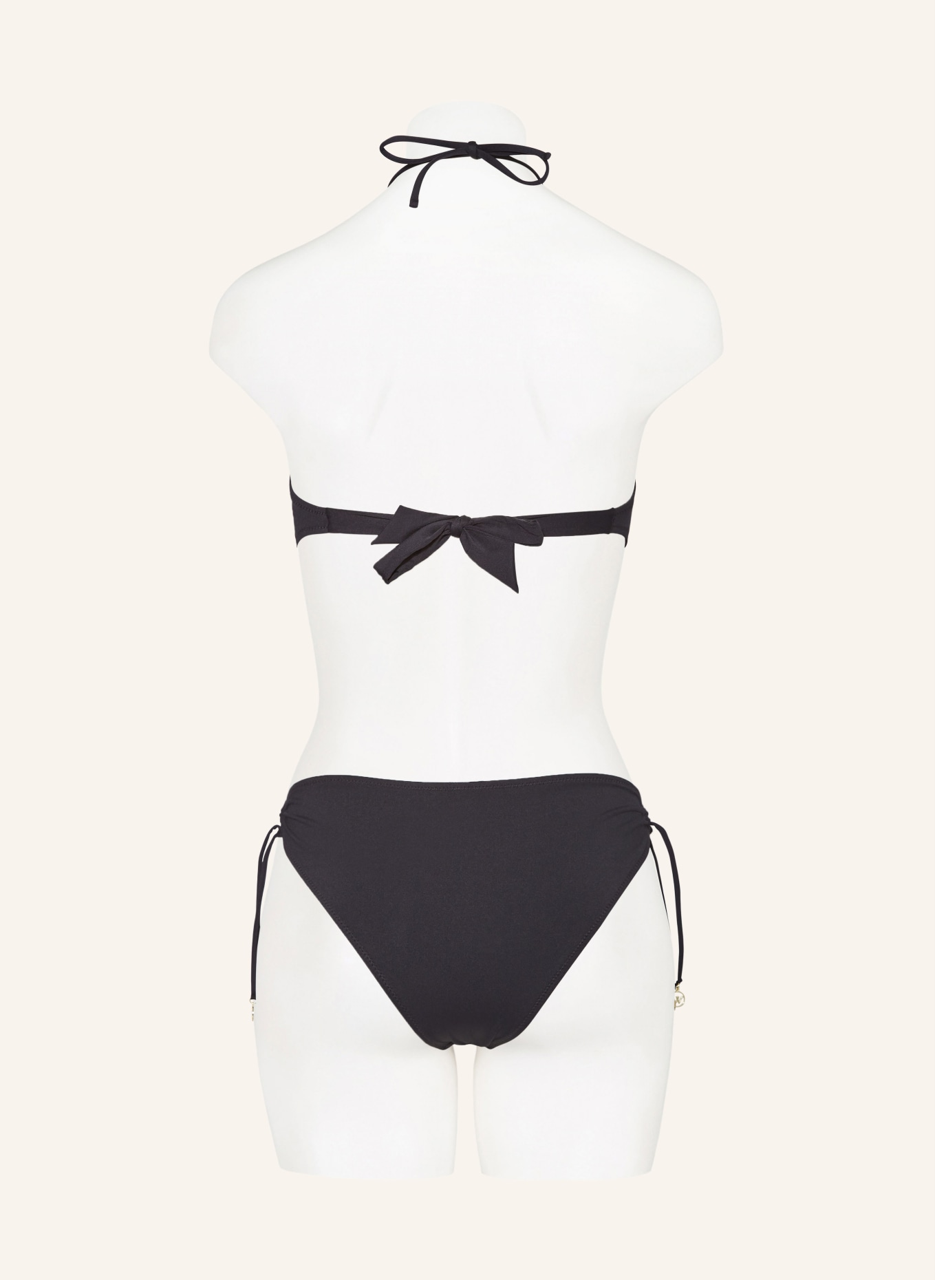 watercult Triangel-Bikini-Hose RIVIERA NOTES, Farbe: SCHWARZ (Bild 2)
