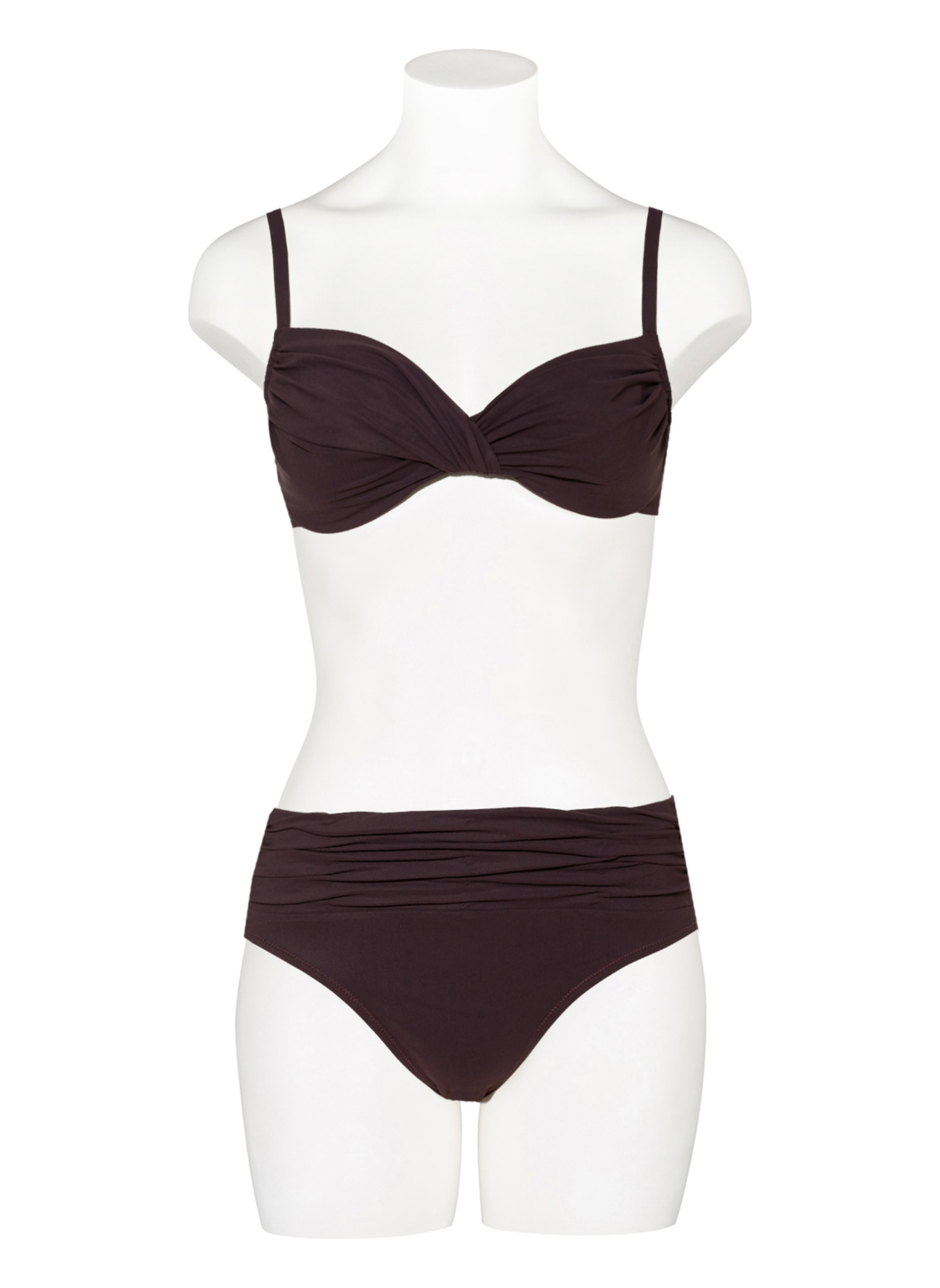 MARYAN MEHLHORN Underwired bikini top ELEMENTS with UV protection, Color: BLACK (Image 2)