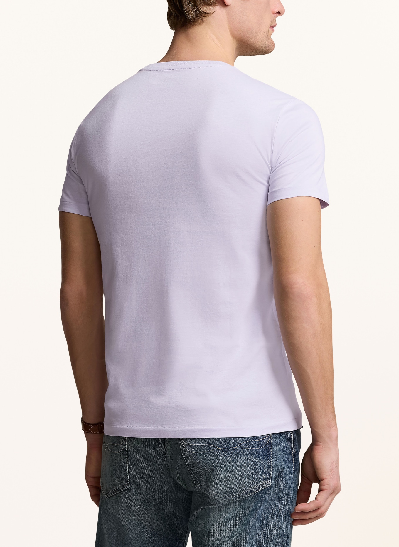 POLO RALPH LAUREN T-shirt, Color: LIGHT PURPLE (Image 3)