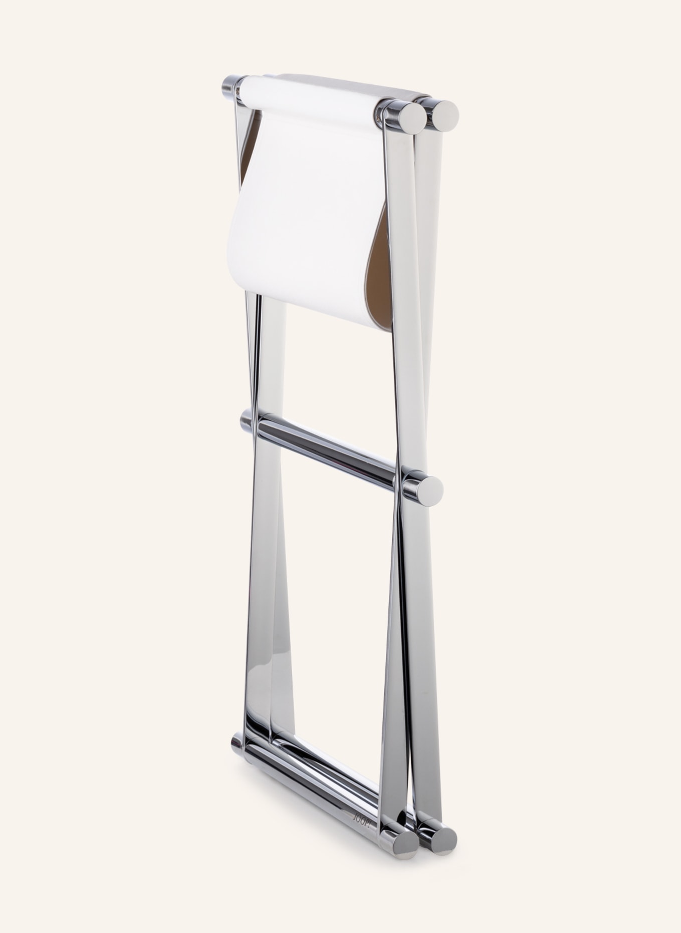 JOOP! Hocker CHROMELINE: WEISS