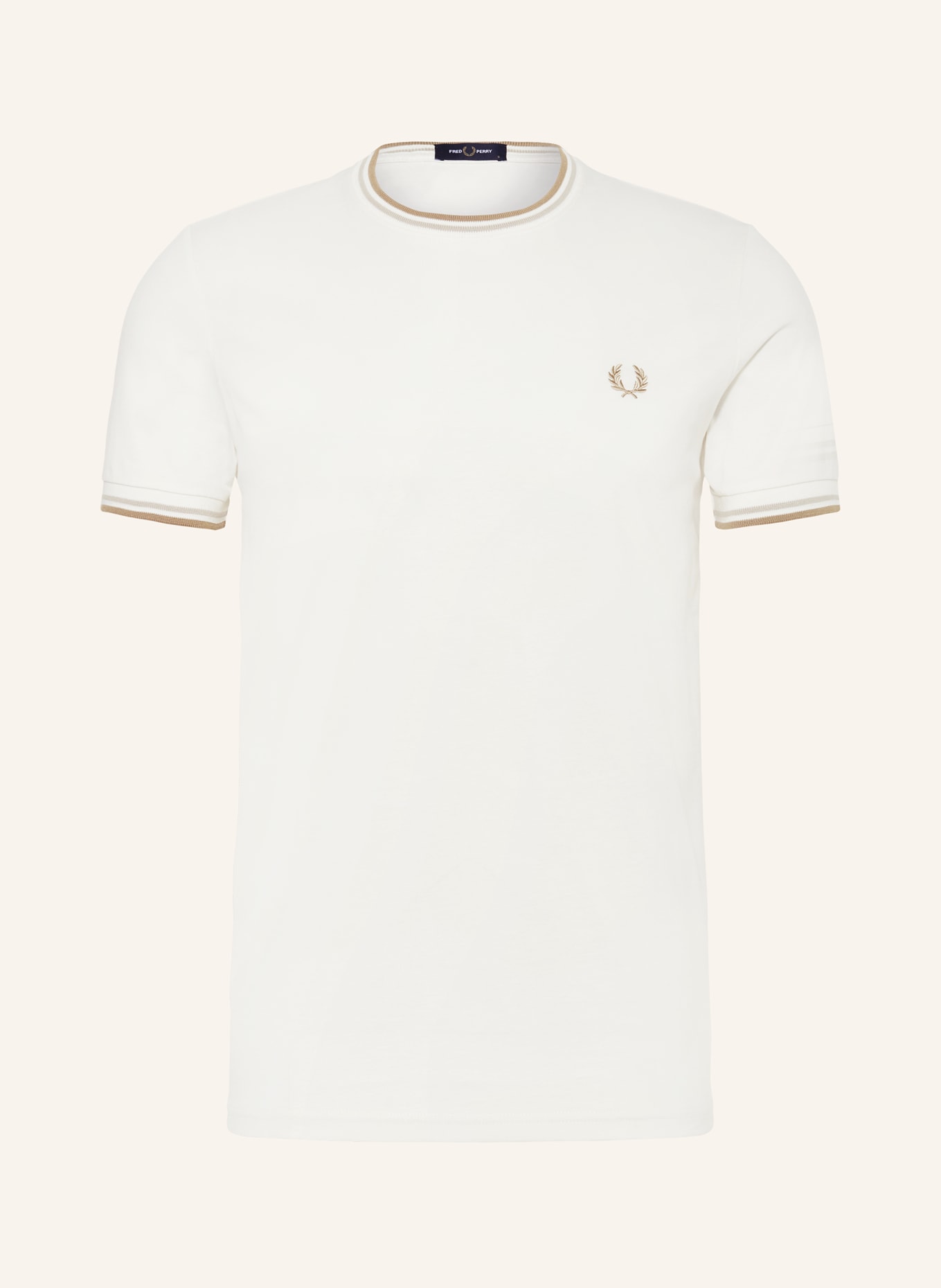 FRED PERRY T-shirt M1588, Color: ECRU (Image 1)