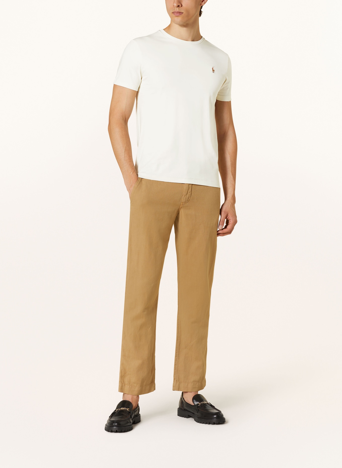 POLO RALPH LAUREN T-shirt: LIGHT YELLOW