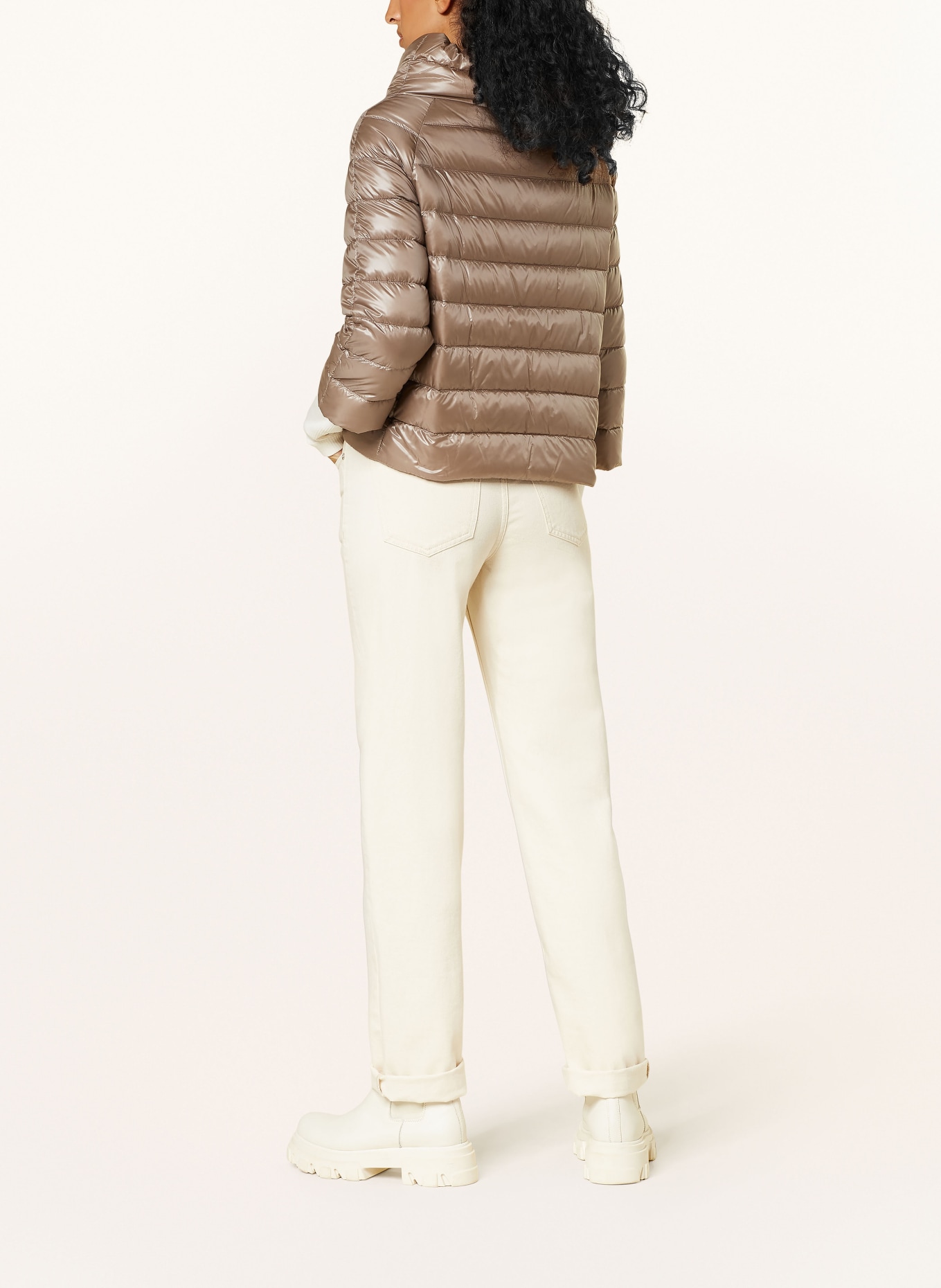 HERNO Daunenjacke SOFIA mit 3/4-Arm, Farbe: BEIGE (Bild 3)