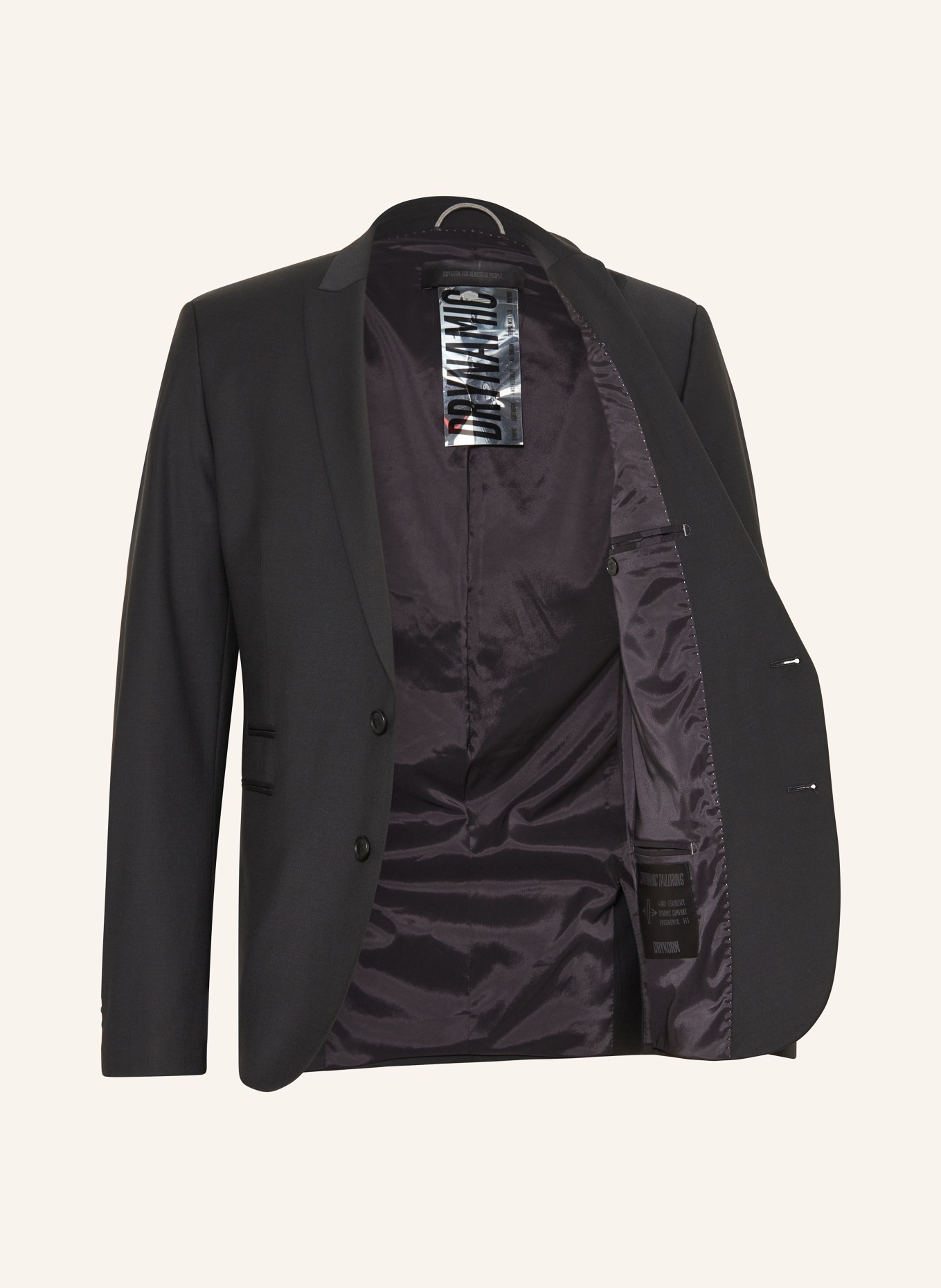 DRYKORN Suit jacket IRVING extra slim fit, Color: BLACK (Image 4)