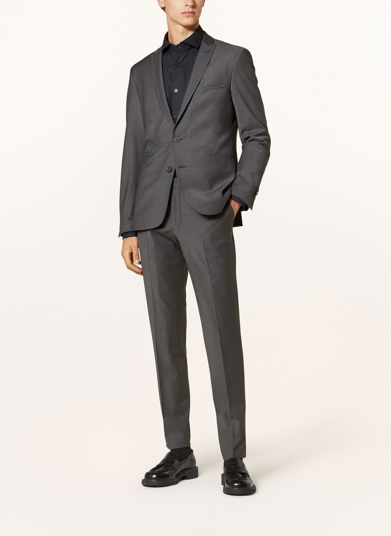 DRYKORN Suit trousers PIET extra slim fit , Color: GRAY (Image 2)