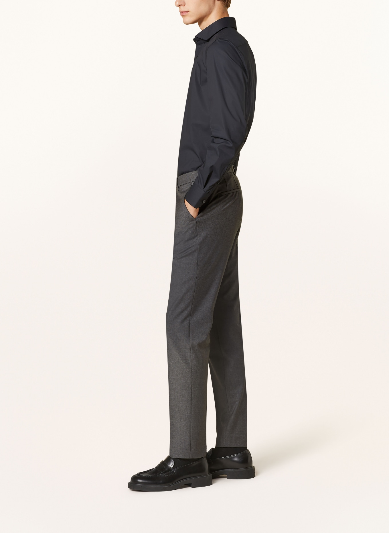 DRYKORN Suit trousers PIET extra slim fit , Color: GRAY (Image 5)