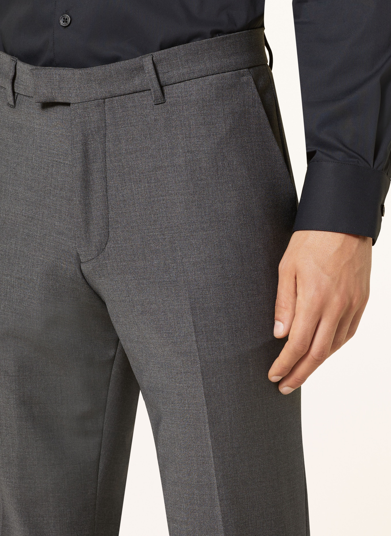 DRYKORN Spodnie garniturowe PIET extra slim fit , Kolor: SZARY (Obrazek 6)