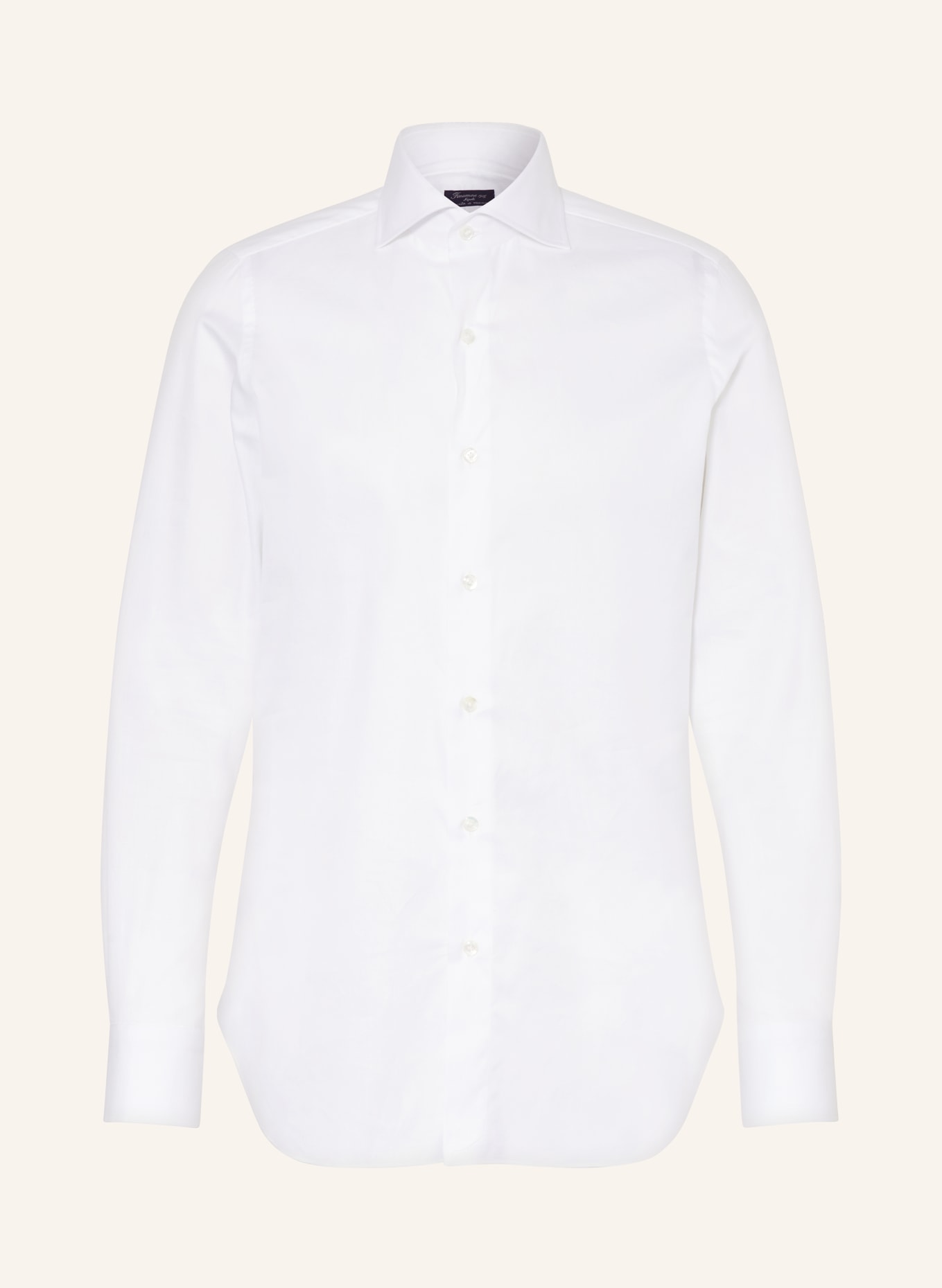 FINAMORE 1925 Shirt NAPOLI regular fit, Color: WHITE (Image 1)