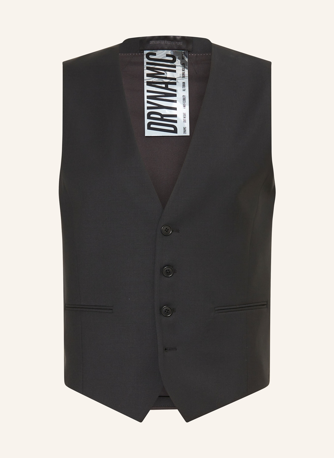 DRYKORN Suit waistcoat MALMO, Color: 1000 SCHWARZ (Image 1)