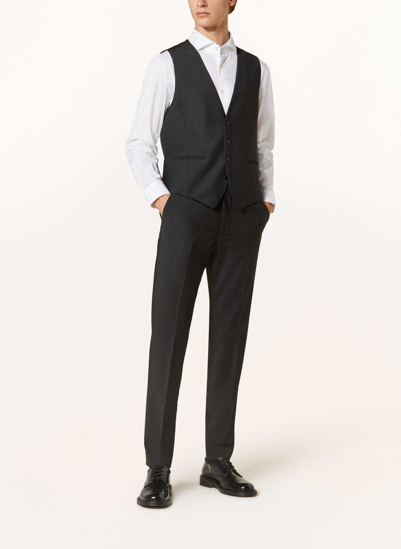 DRYKORN Suit waistcoat MALMO, Color: 1000 SCHWARZ (Image 3)