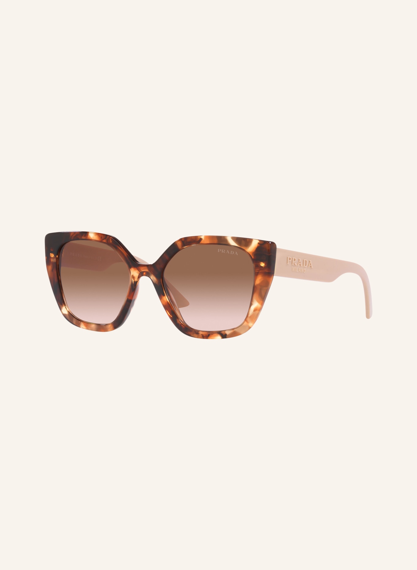 PRADA Sunglasses PR 24XS: 07R0A6 - HAVANA/ BROWN GRADIENT