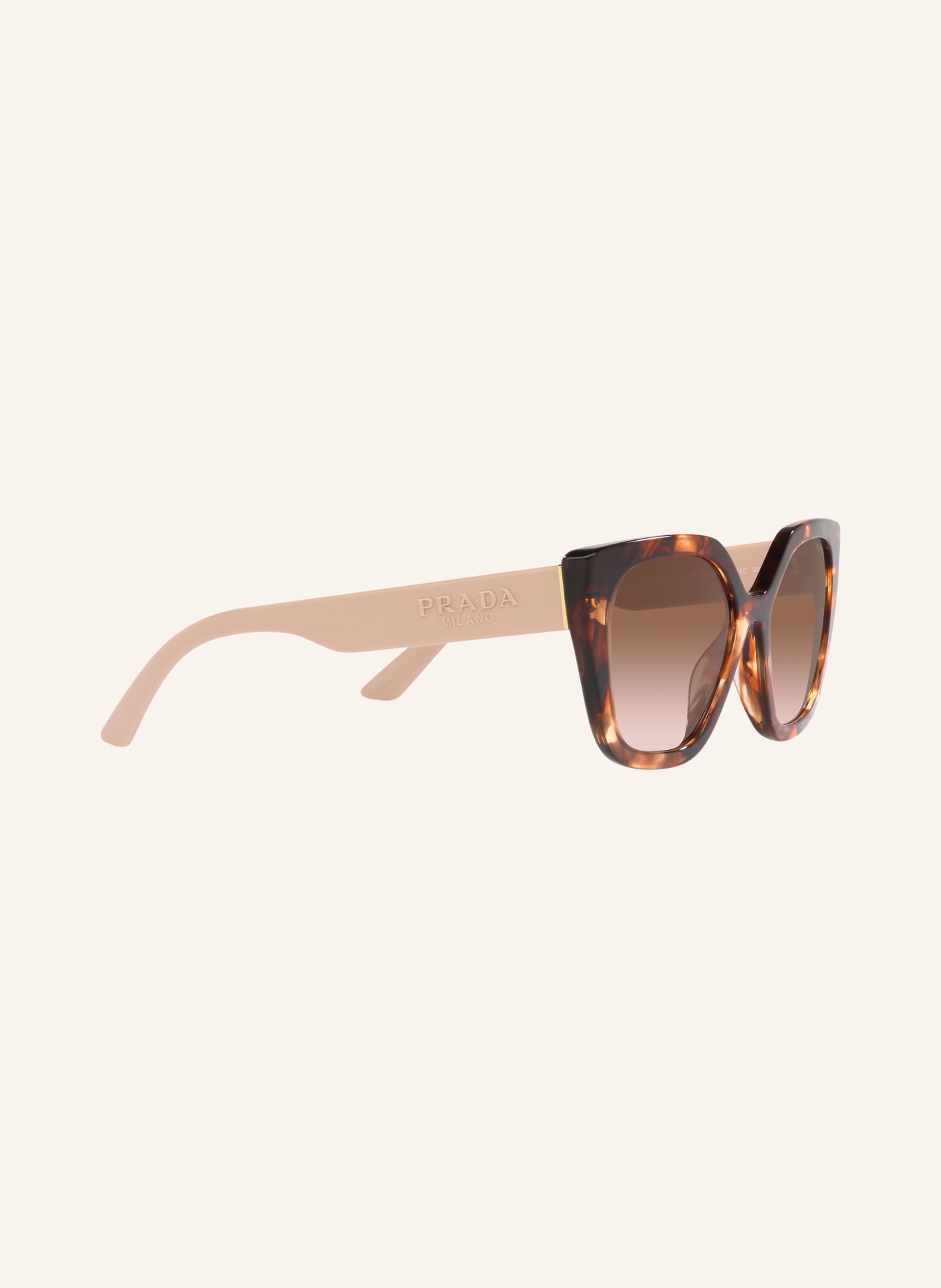 PRADA Sunglasses PR 24XS: 07R0A6 - HAVANA/ BROWN GRADIENT