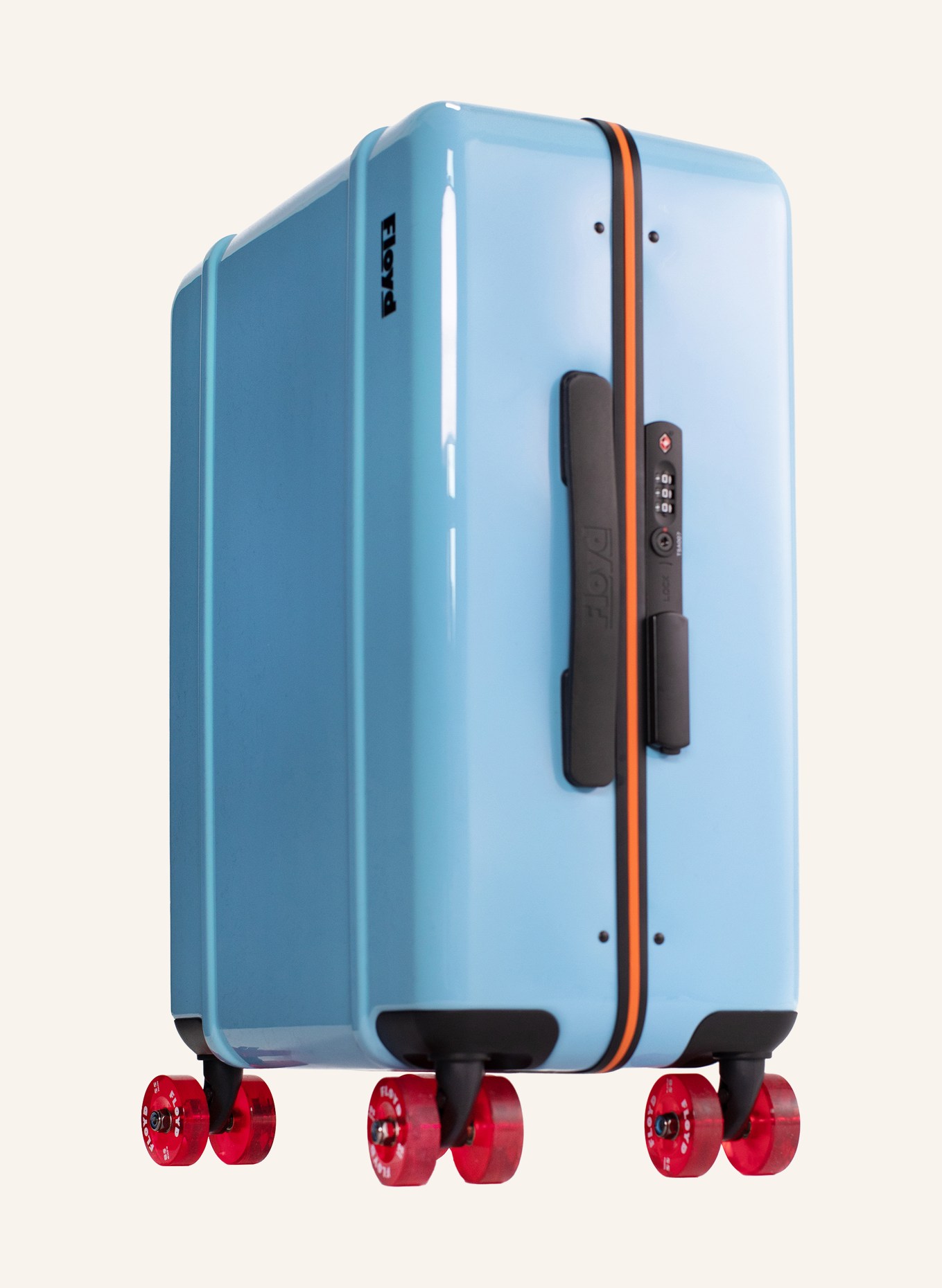 Floyd Cabin Trolley: HELLBLAU