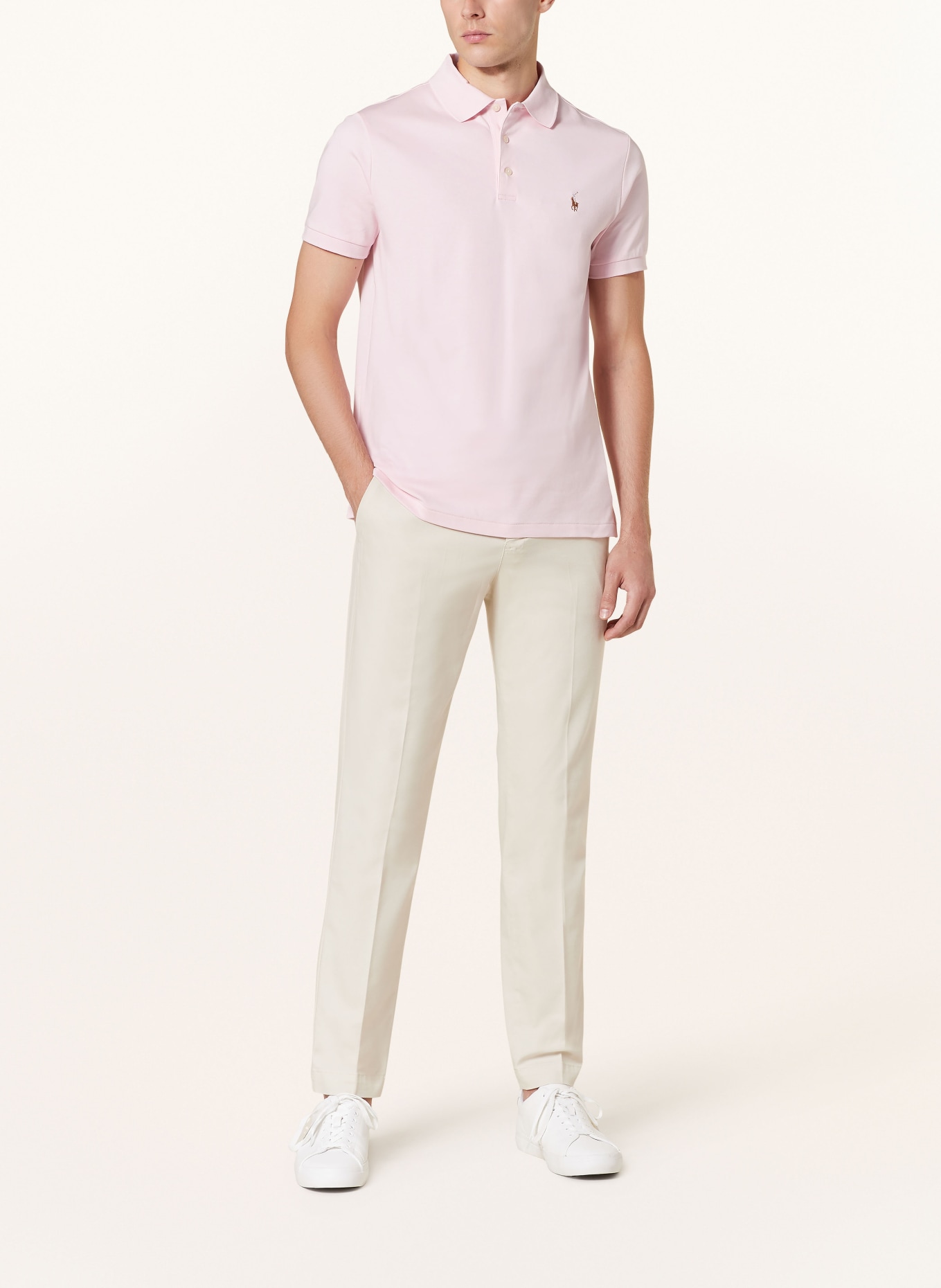 POLO RALPH LAUREN Žerzejová polokošile Custom Slim Fit, Barva: 147 HINT OF PINK (Obrázek 2)