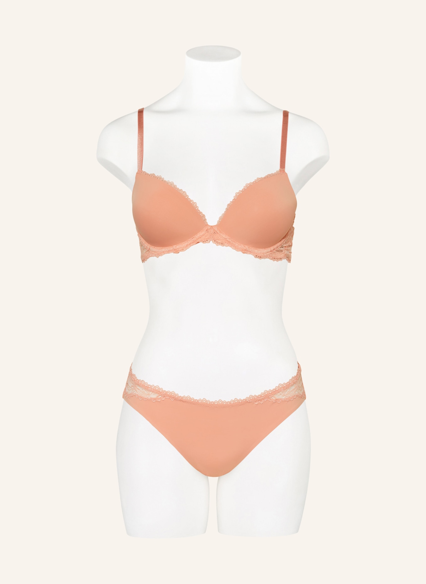 Calvin Klein Push-up bra SEDUCTIVE COMFORT LIGHT, Color: SALMON (Image 2)