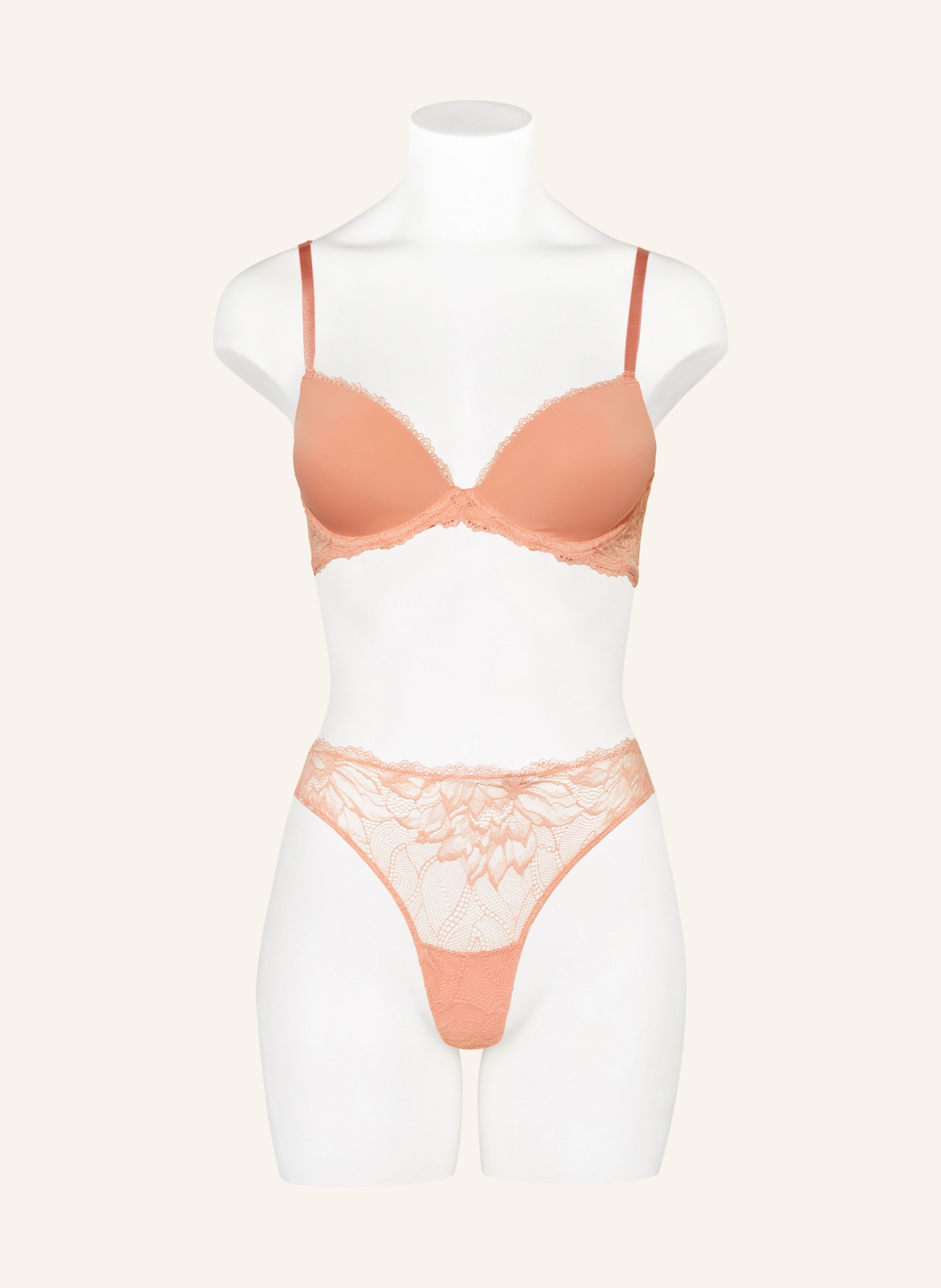 Calvin Klein String SEDUCTIVE COMFORT, Farbe: LACHS (Bild 2)