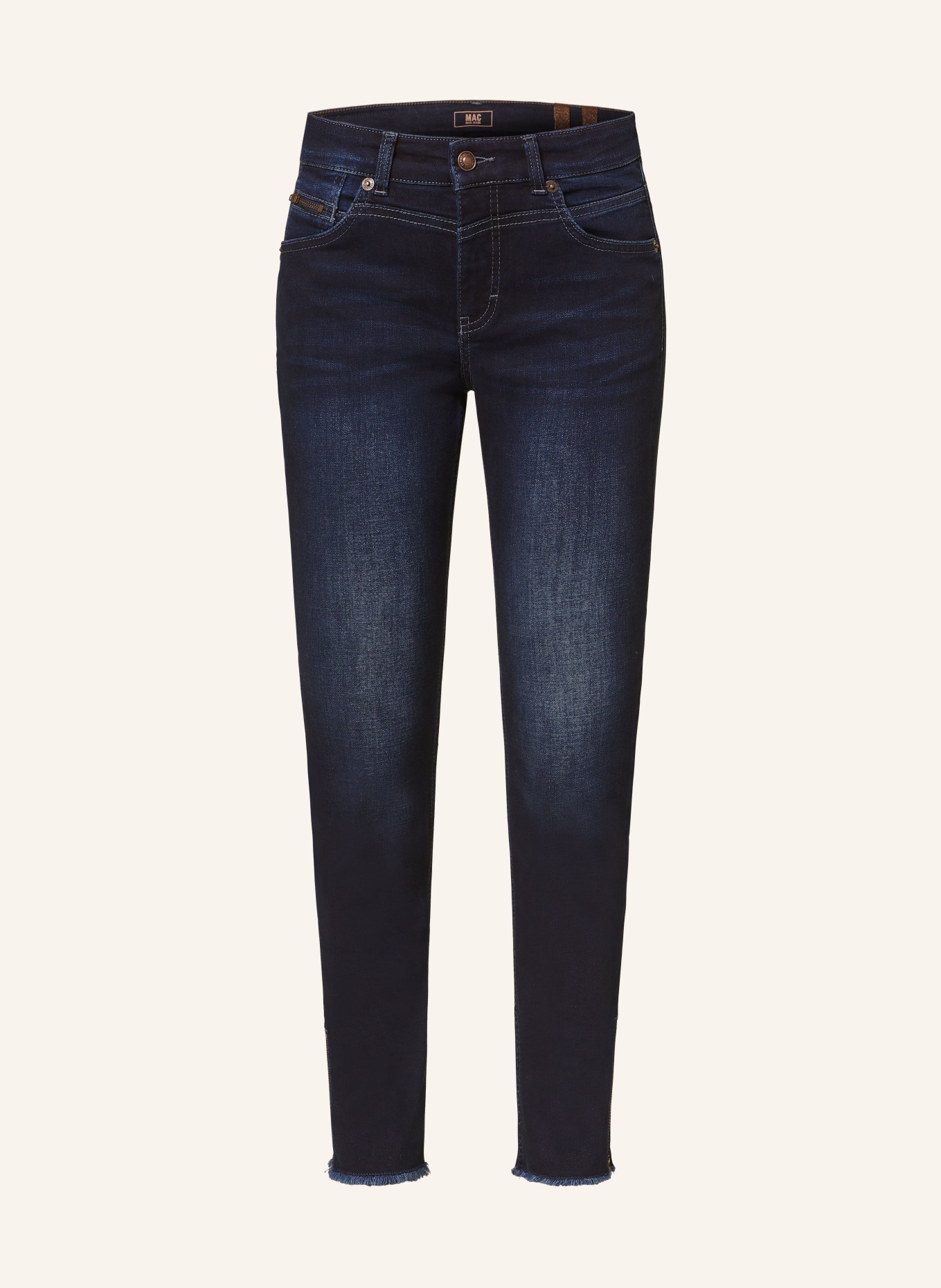 MAC 7/8 jeans RICH SLIM CHIC, Color: D888 dark blue bright used (Image 1)