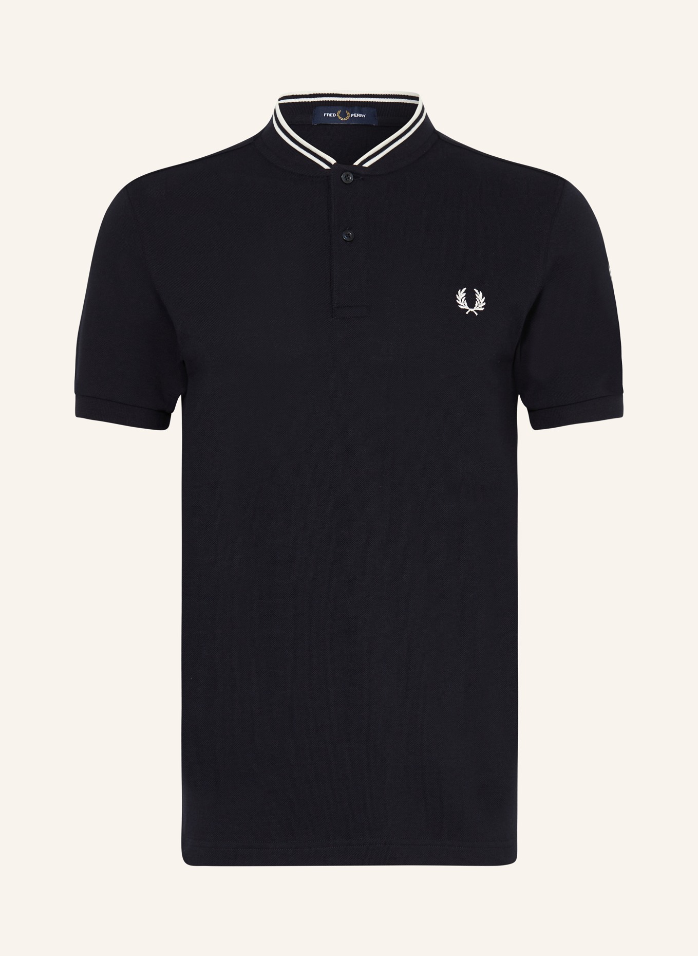 FRED PERRY Polokošile z piké M4526, Barva: TMAVĚ MODRÁ (Obrázek 1)