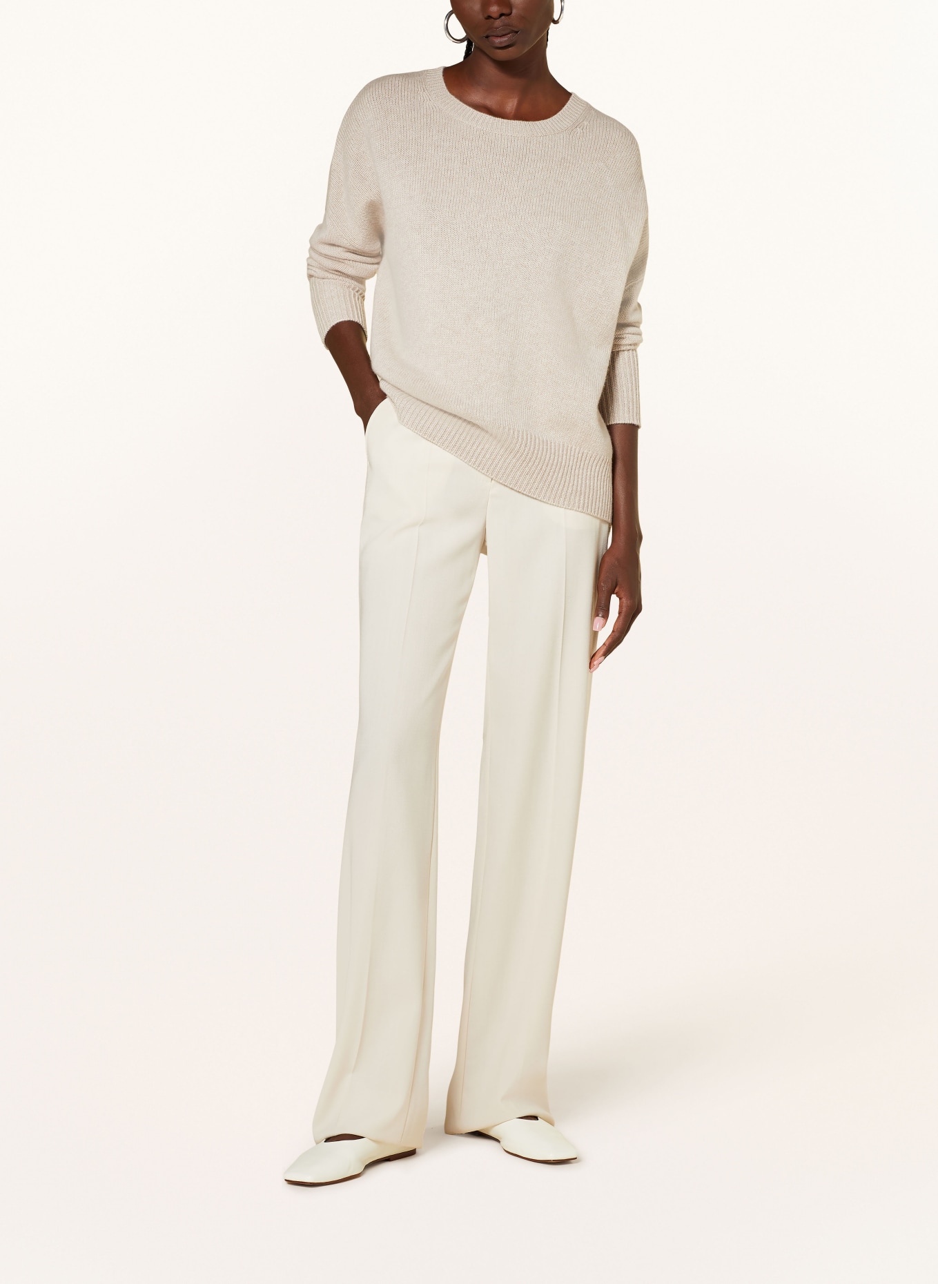 LISA YANG Cashmere-Pullover MILA , Farbe: HELLBRAUN (Bild 2)