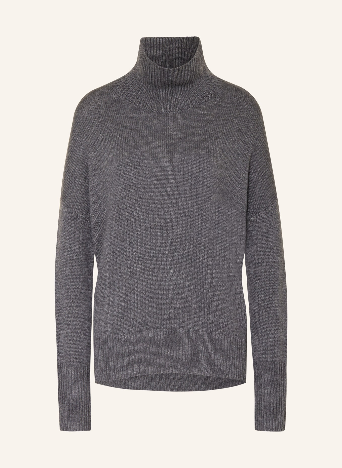 LISA YANG Cashmere sweater HEIDI , Color: GRAY (Image 1)