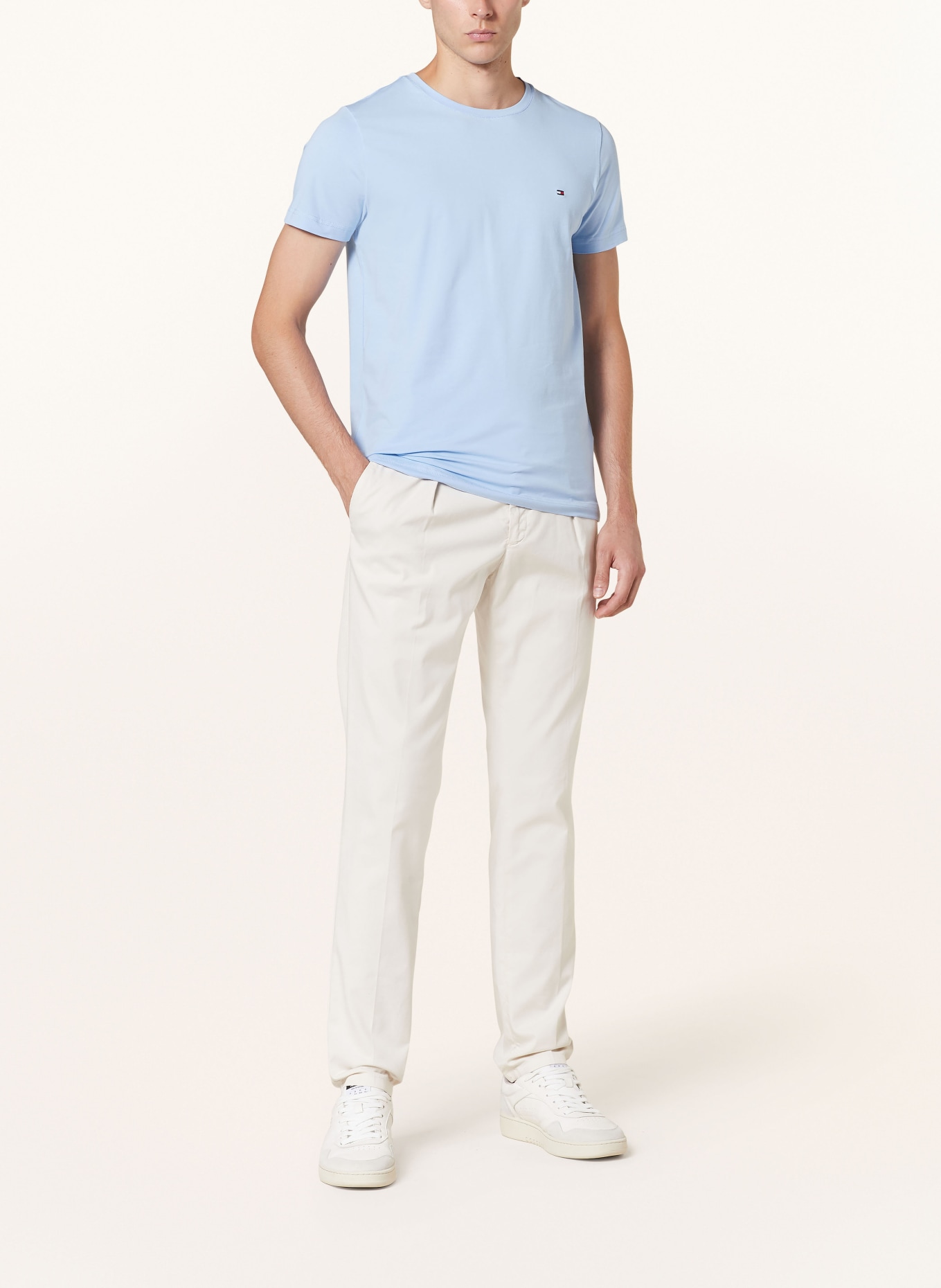 TOMMY HILFIGER T-shirt, Color: LIGHT BLUE (Image 2)