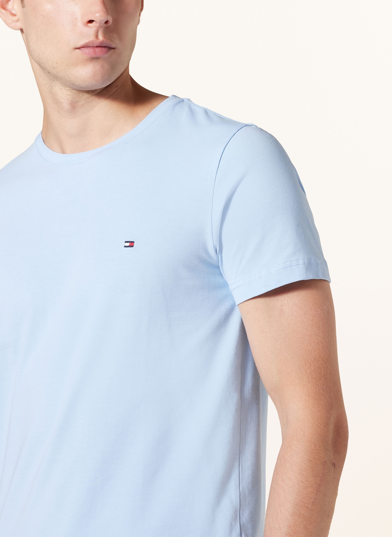 TOMMY HILFIGER T-shirt, Color: LIGHT BLUE (Image 4)