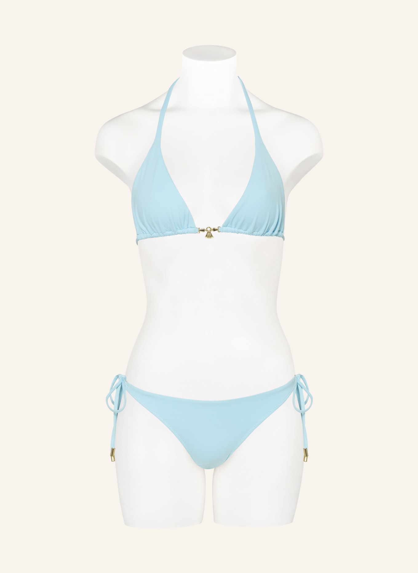 MELISSA ODABASH Triangel-Bikini SKY DUBAI, Farbe: HELLBLAU (Bild 2)