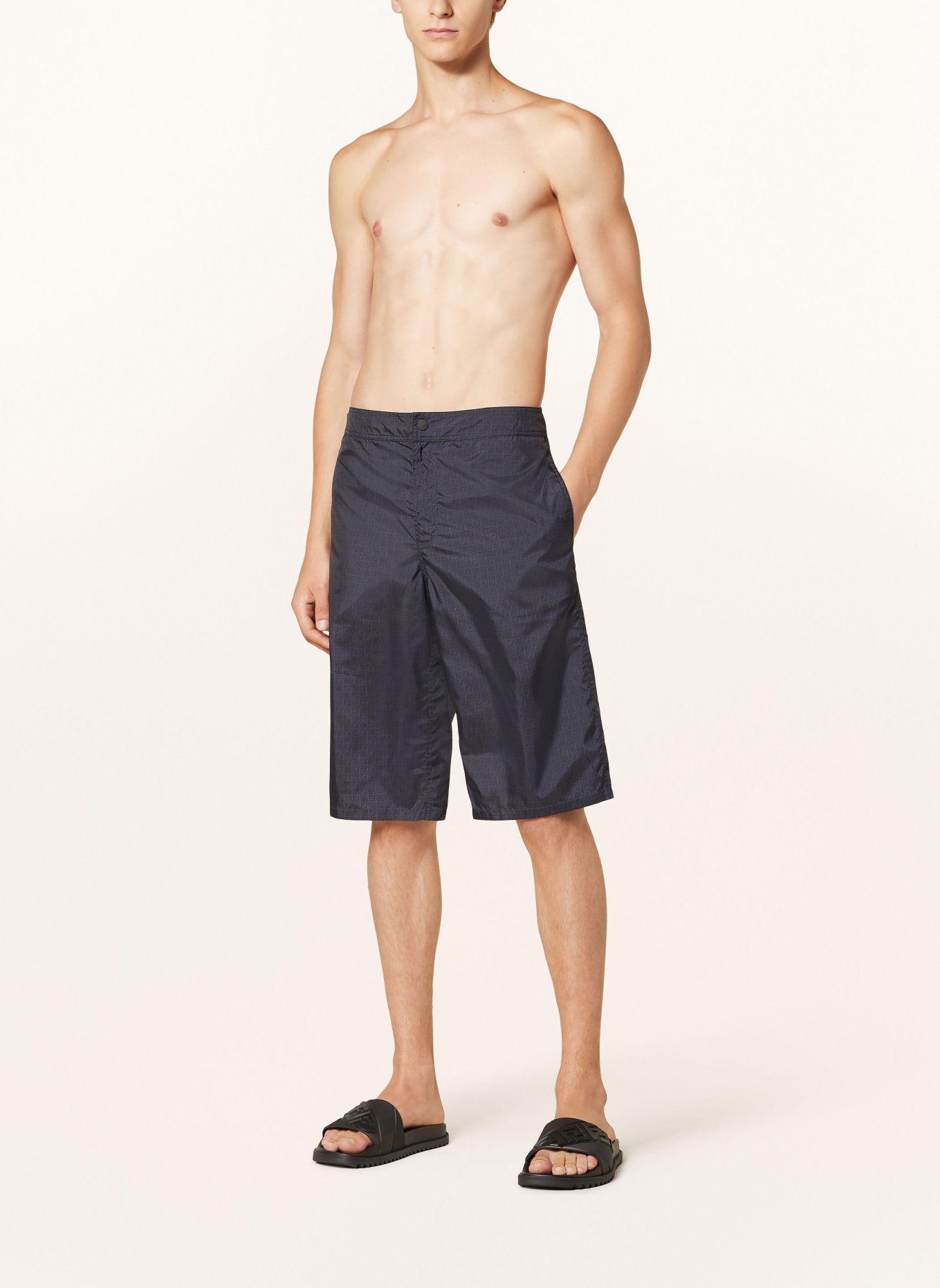 FENDI Swim shorts , Color: DARK BLUE (Image 2)