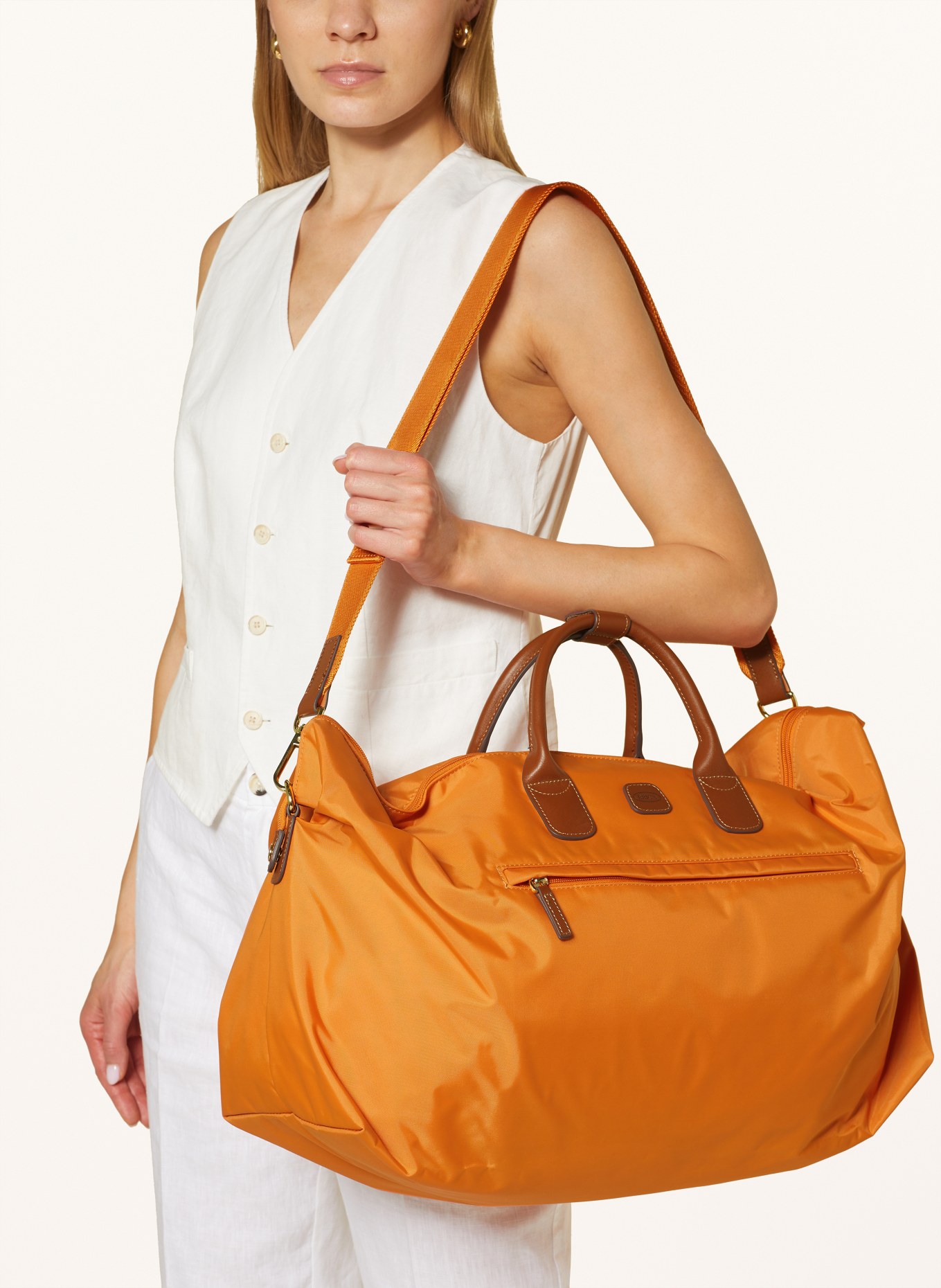 BRIC'S Weekend bag X-TRAVEL, Color: ORANGE (Image 5)