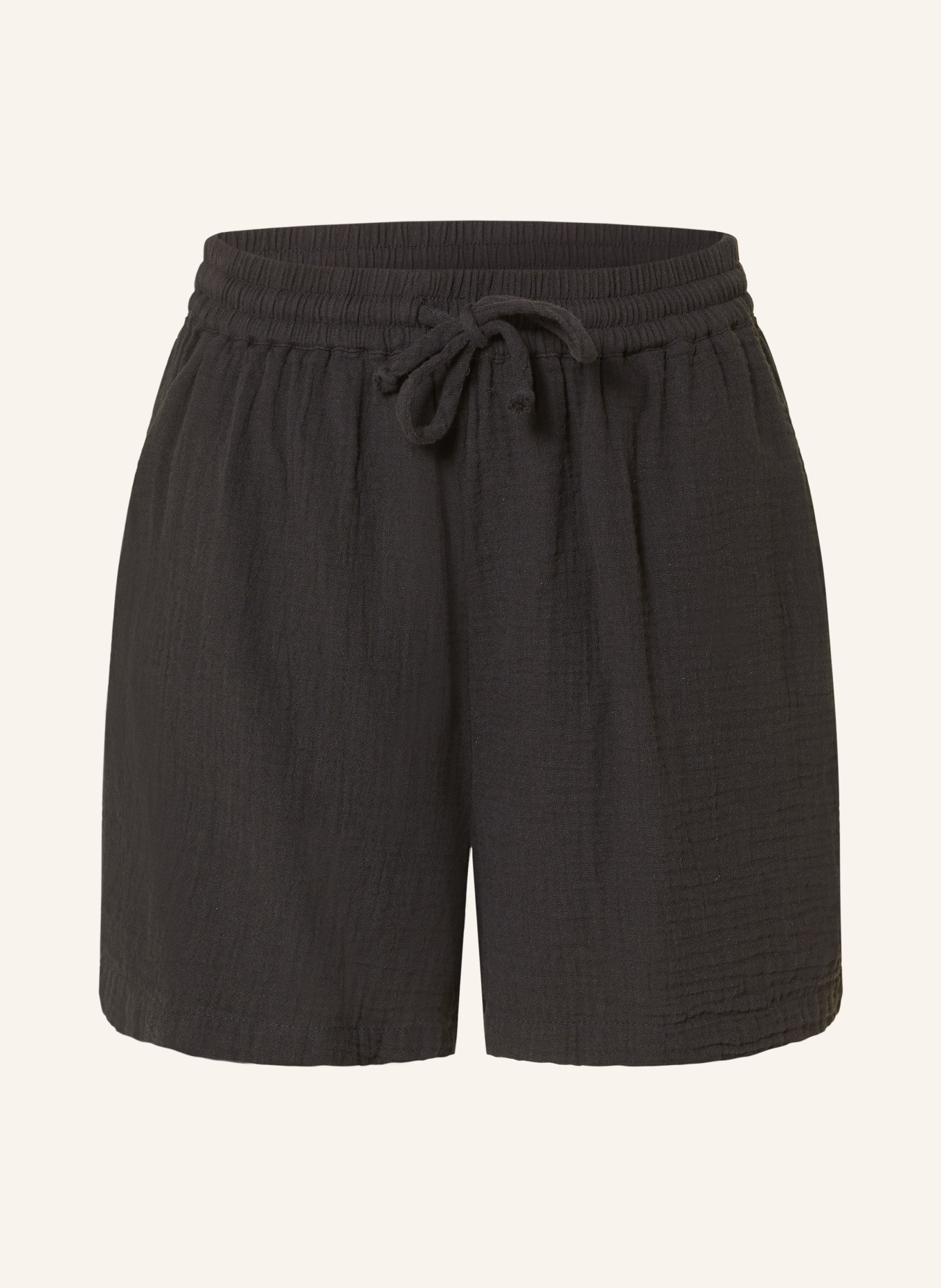 ONLY Muslin shorts, Color: DARK GRAY (Image 1)