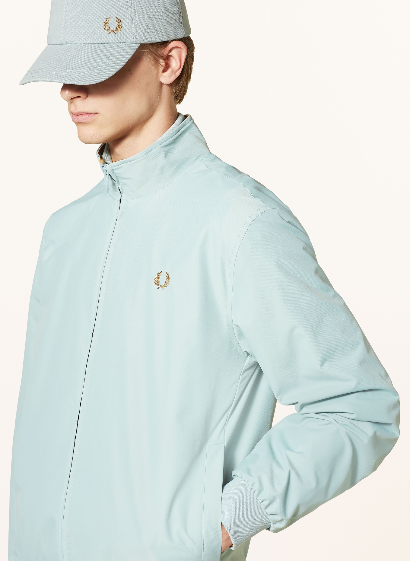 FRED PERRY Jacke BRENTHAM, Farbe: HELLBLAU (Bild 4)