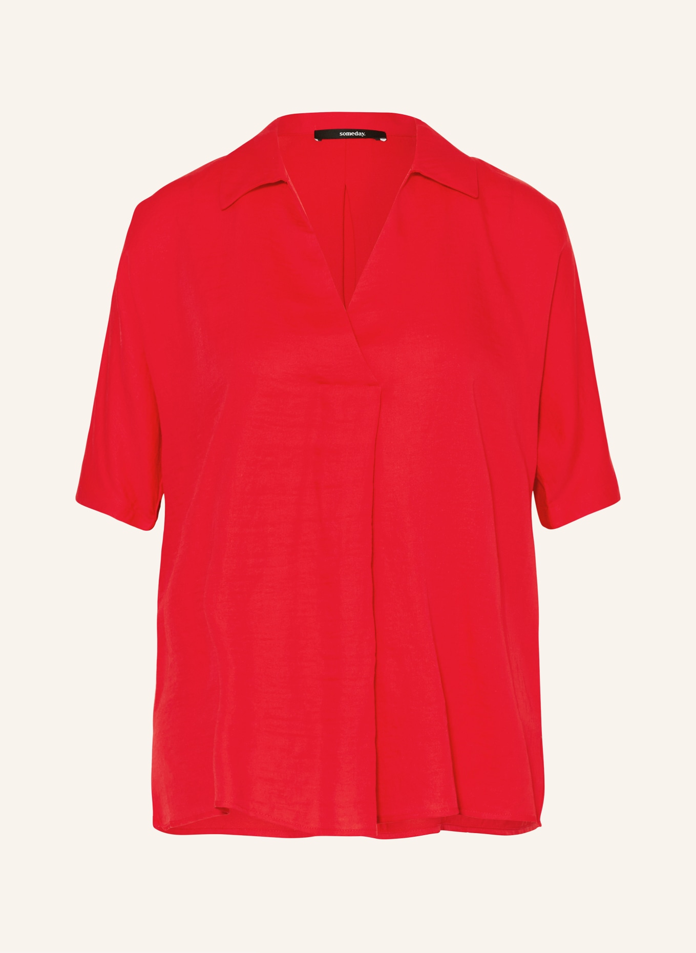 someday Shirt blouse ZERIKE, Color: RED (Image 1)