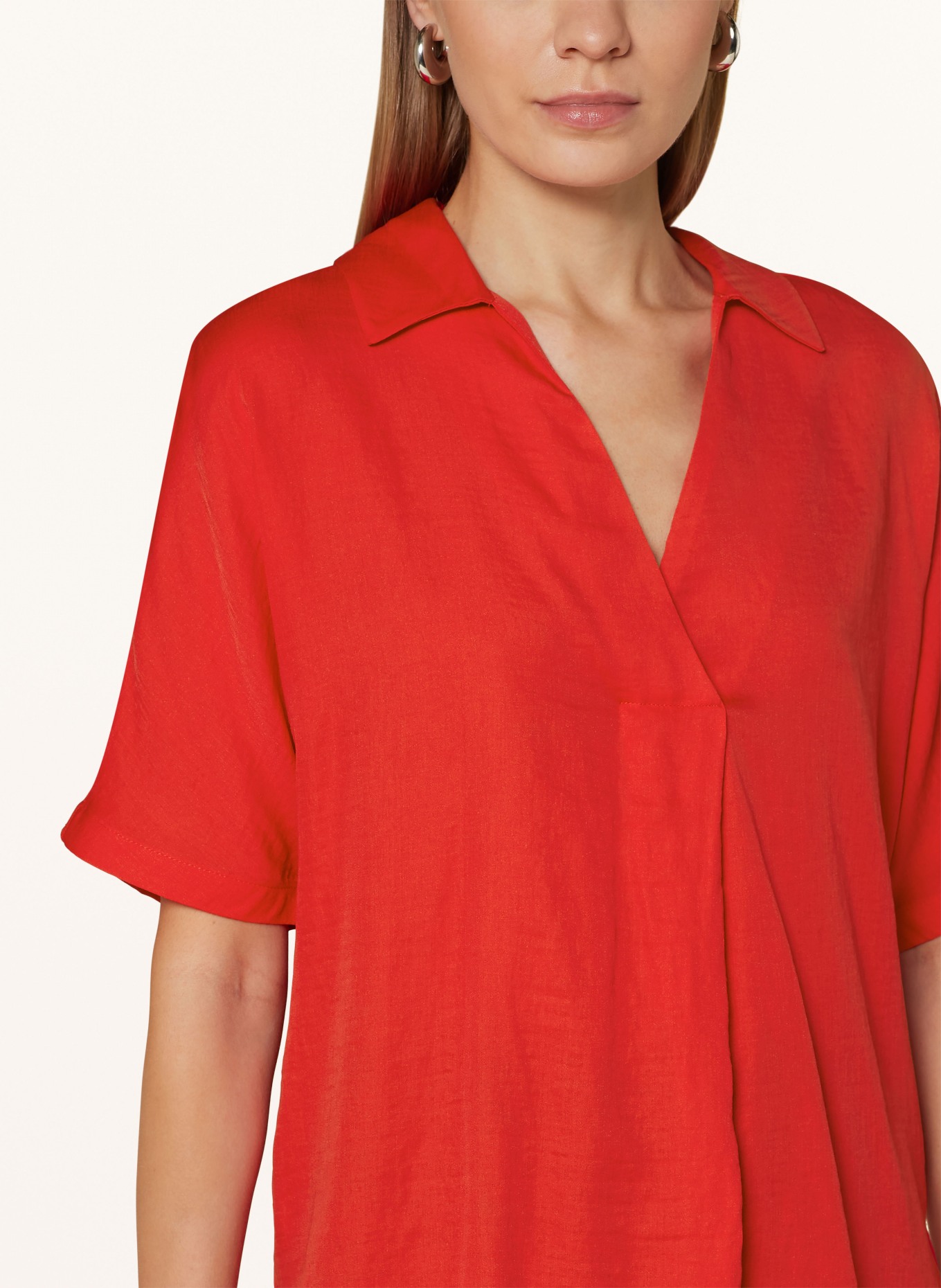 someday Shirt blouse ZERIKE, Color: RED (Image 4)