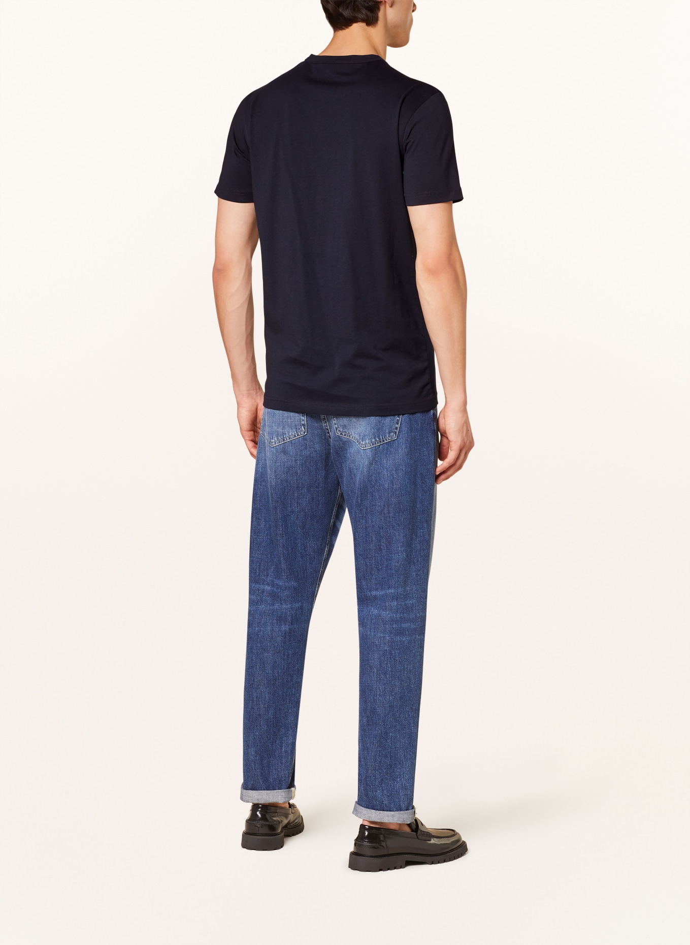 BELSTAFF T-Shirt: DUNKELBLAU