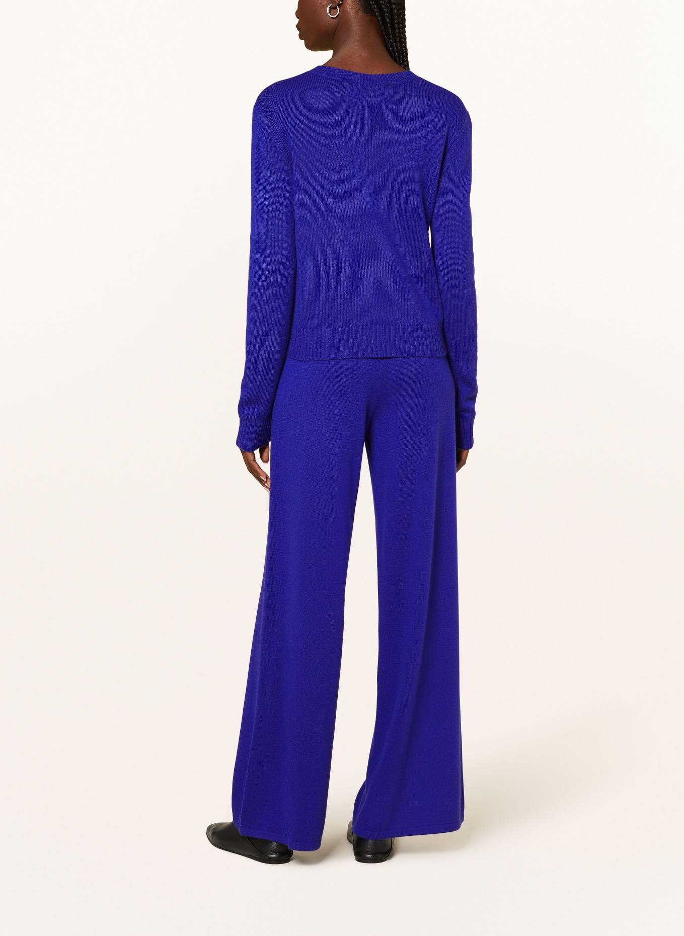 LISA YANG Cashmere sweater MABLE , Color: DARK BLUE (Image 3)