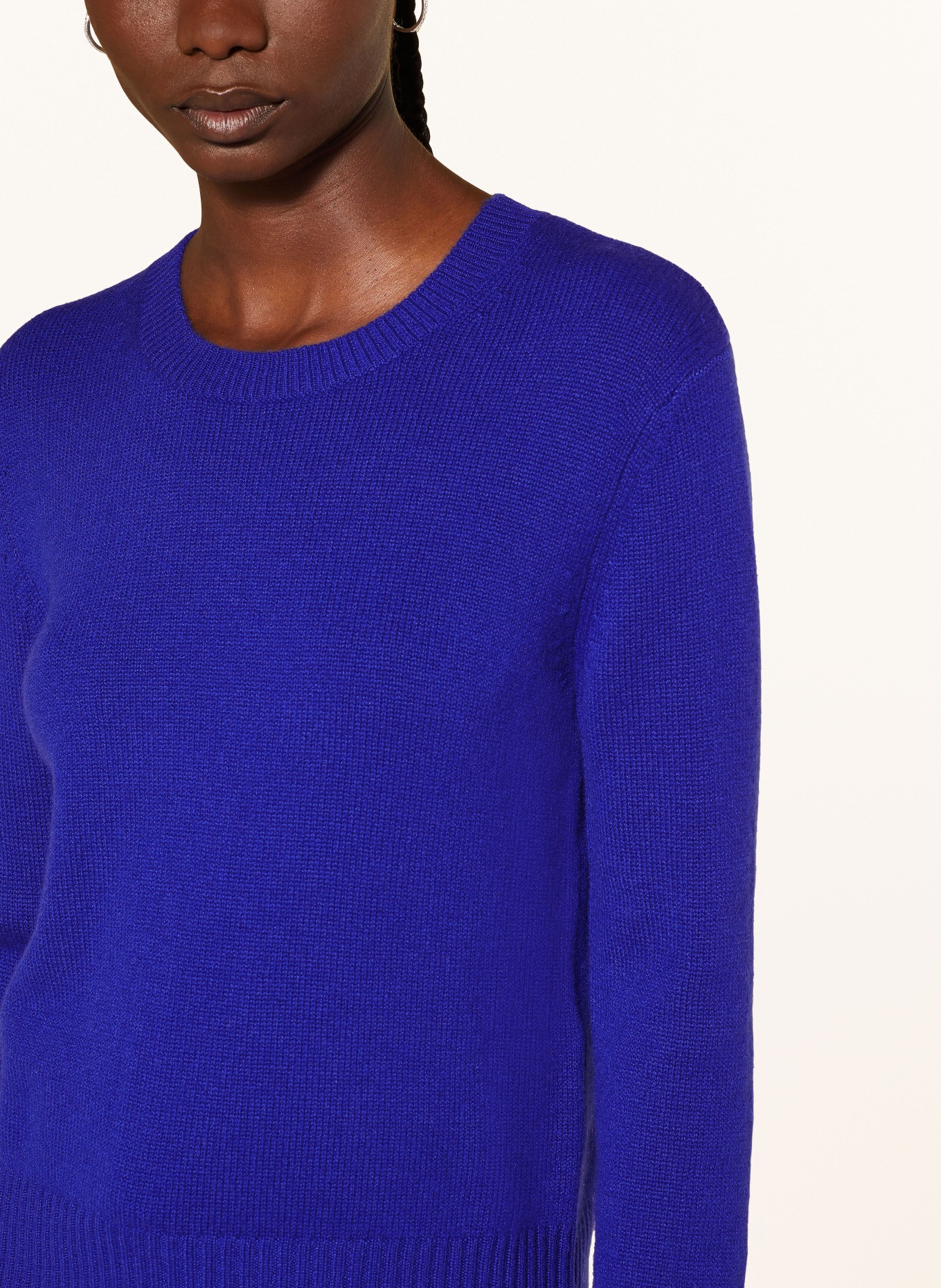 LISA YANG Cashmere sweater MABLE , Color: DARK BLUE (Image 4)