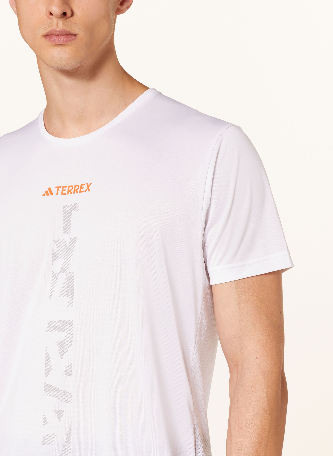 adidas TERREX T-Shirt, Farbe: WEISS (Bild 4)