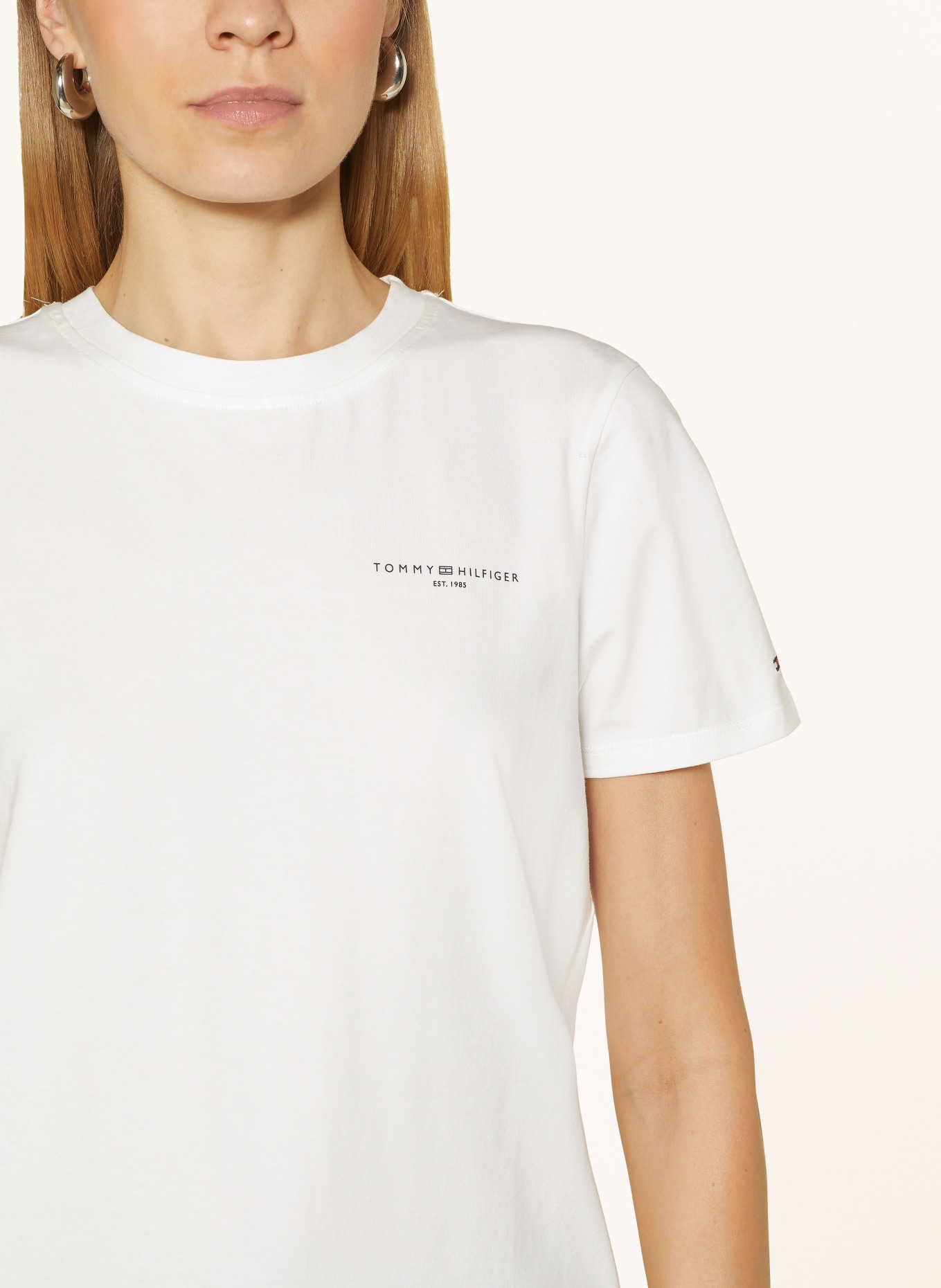TOMMY HILFIGER T-Shirt, Farbe: ECRU (Bild 4)