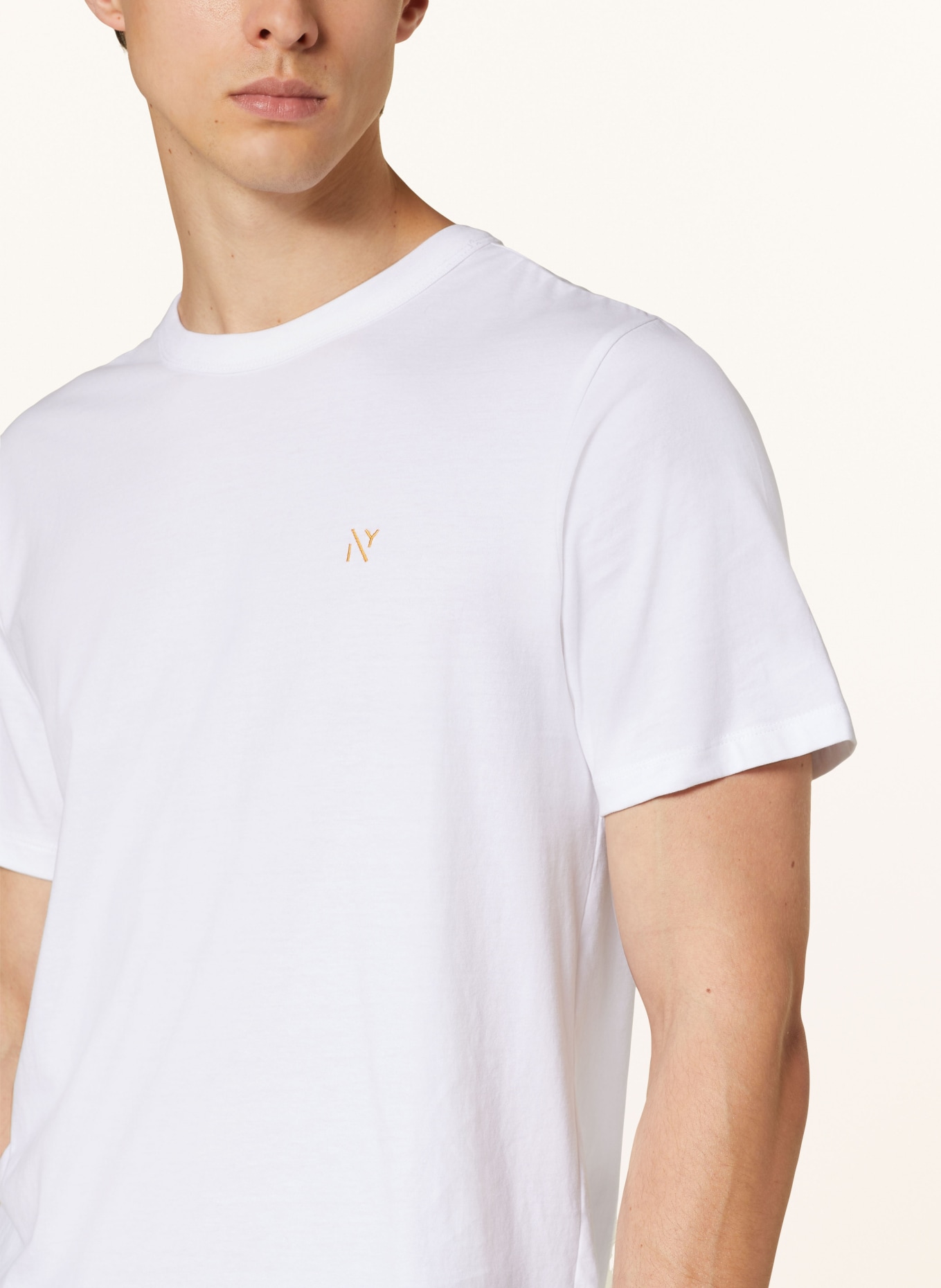NOWADAYS T-shirt , Color: WHITE (Image 4)