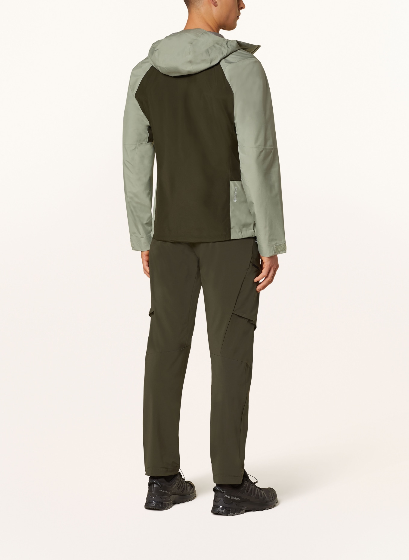 SALEWA Outdoor jacket PUEZ GORE-TEX PACLITE®, Color: KHAKI/ OLIVE (Image 3)