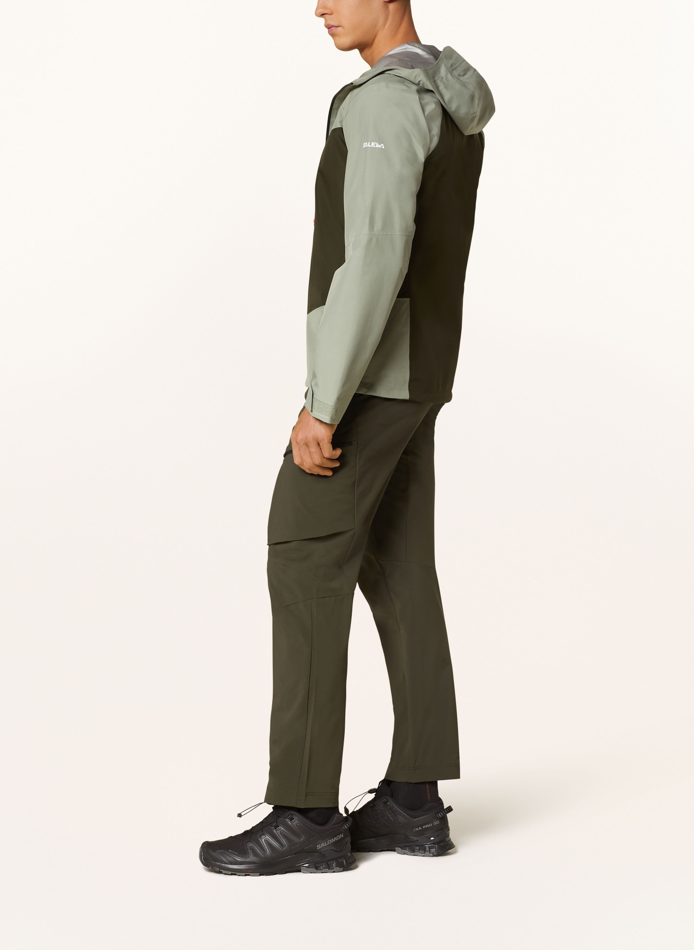 SALEWA Outdoor jacket PUEZ GORE-TEX PACLITE®, Color: KHAKI/ OLIVE (Image 4)