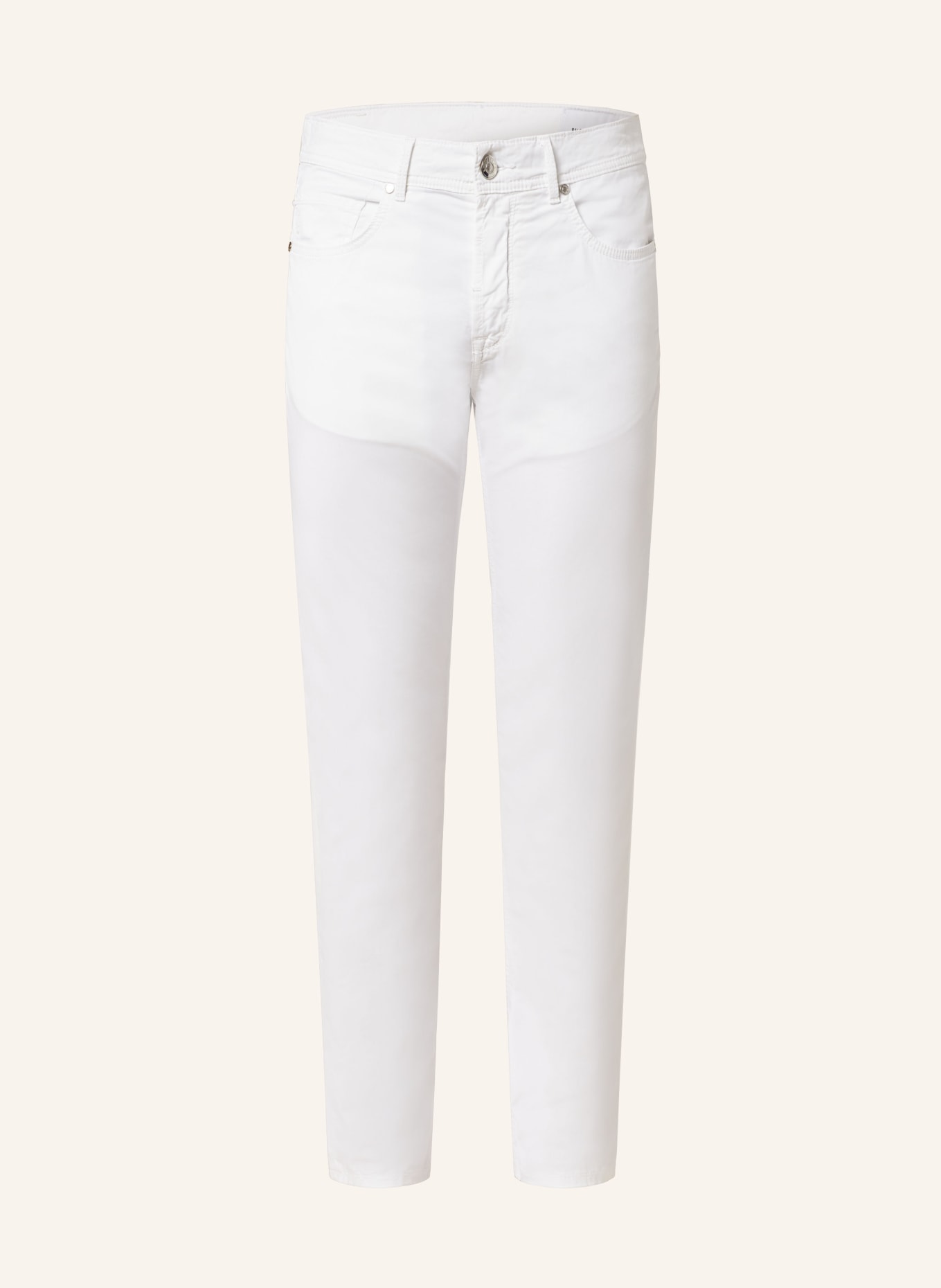 BALDESSARINI Trousers regular fit, Color: WHITE (Image 1)