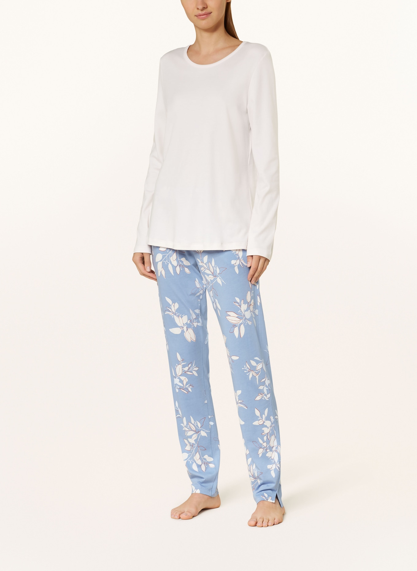 HANRO Pajama shirt LOUNGY NIGHTS , Color: LIGHT PINK (Image 2)