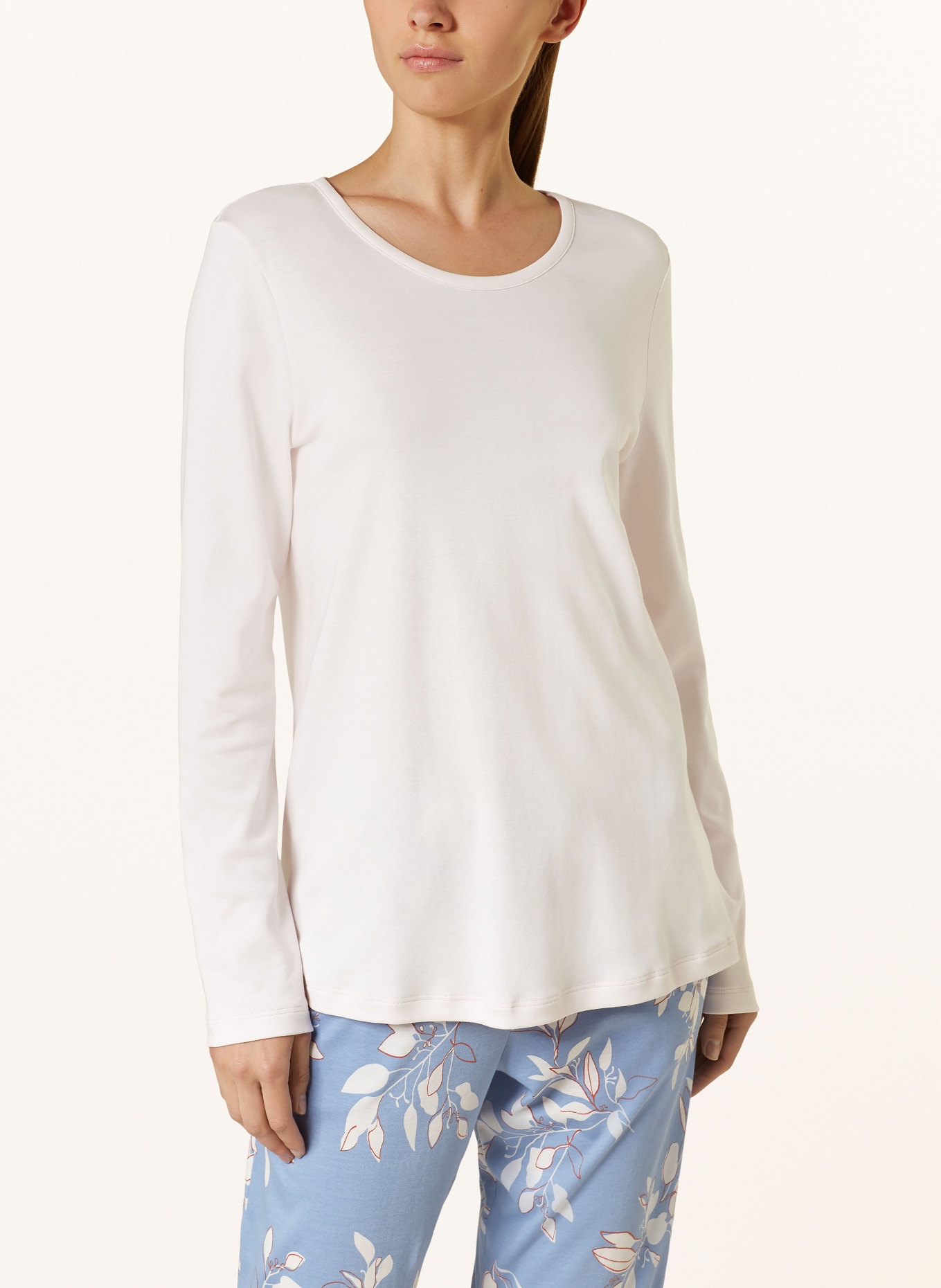 HANRO Pajama shirt LOUNGY NIGHTS , Color: LIGHT PINK (Image 4)